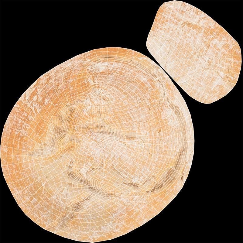 Mini Pistolet 3D Model – Low Poly Food Asset, FBX, Blender - View 16