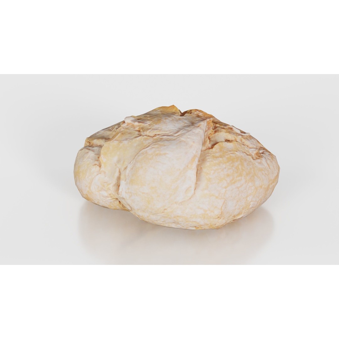 Mini Pistolet 3D Model – Low Poly Food Asset, FBX, Blender - View 27