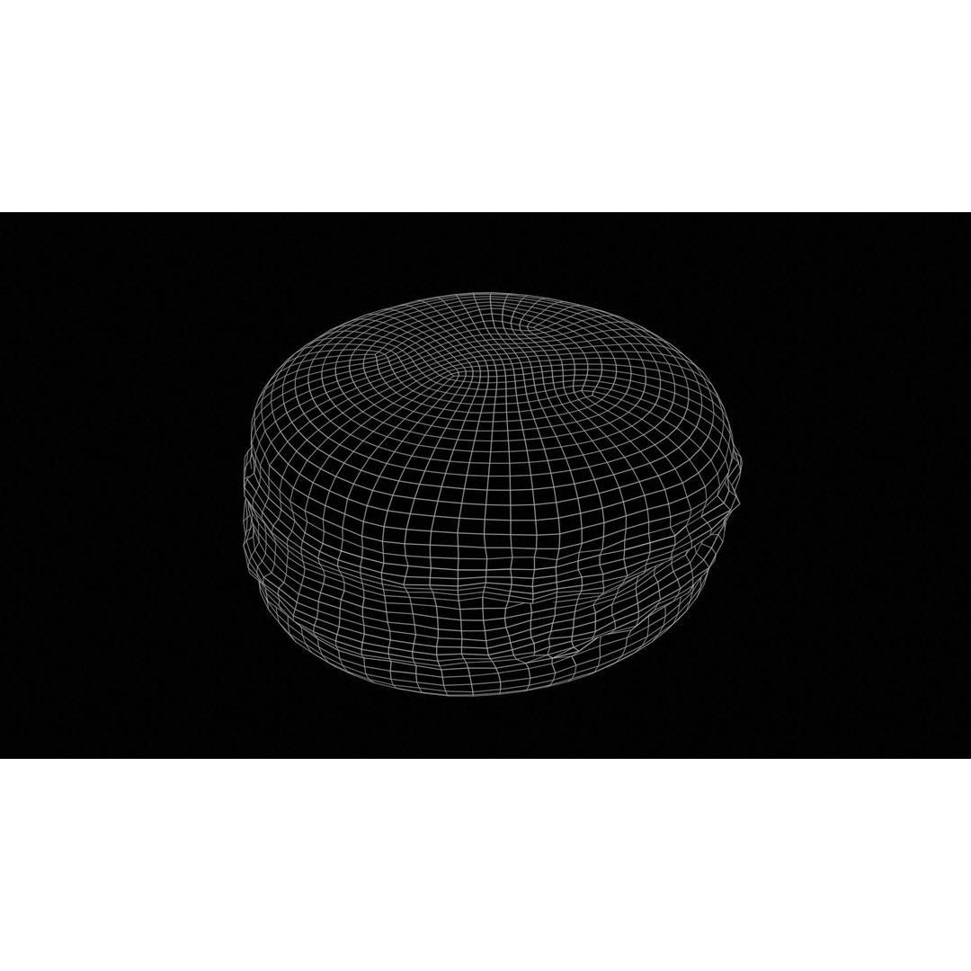 Macaron 3D Model – Low Poly Food Asset with PBR Textures, FBX - View 13