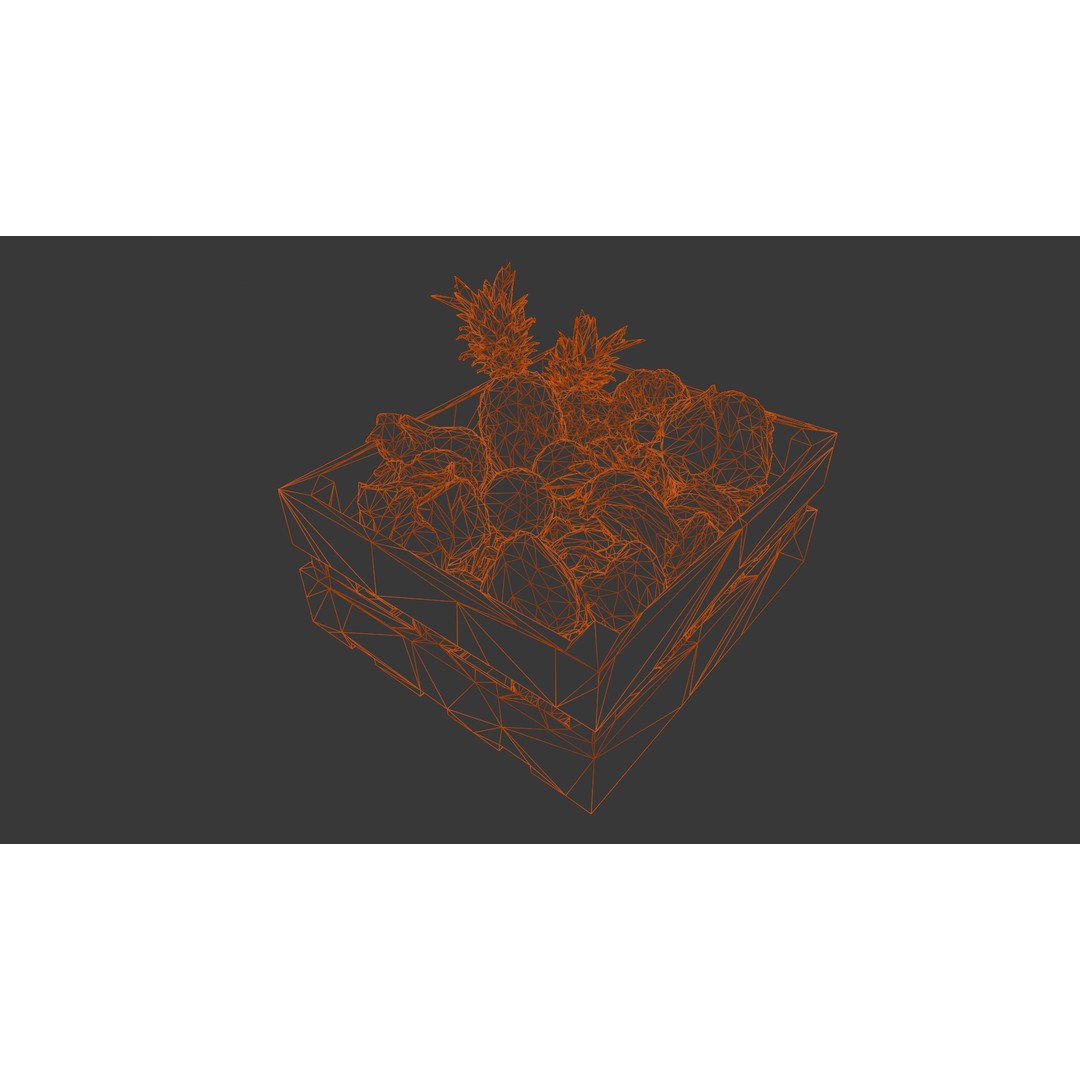 Market Asset 3D Model – Low Poly PBR Design for Virtual Environments - View 12