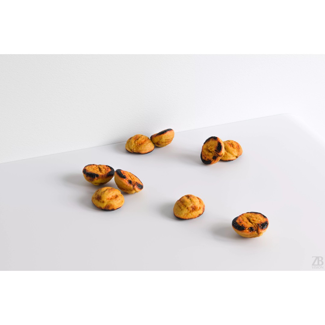 Chestnut 3D Model – Photorealistic Food Asset, FBX, OBJ - View 2