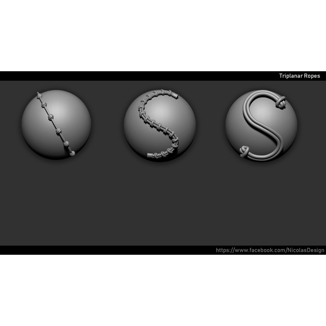 Zbrush Curve 120 Brushes Bundle 3D Model – High Quality Curve Tools - View 13