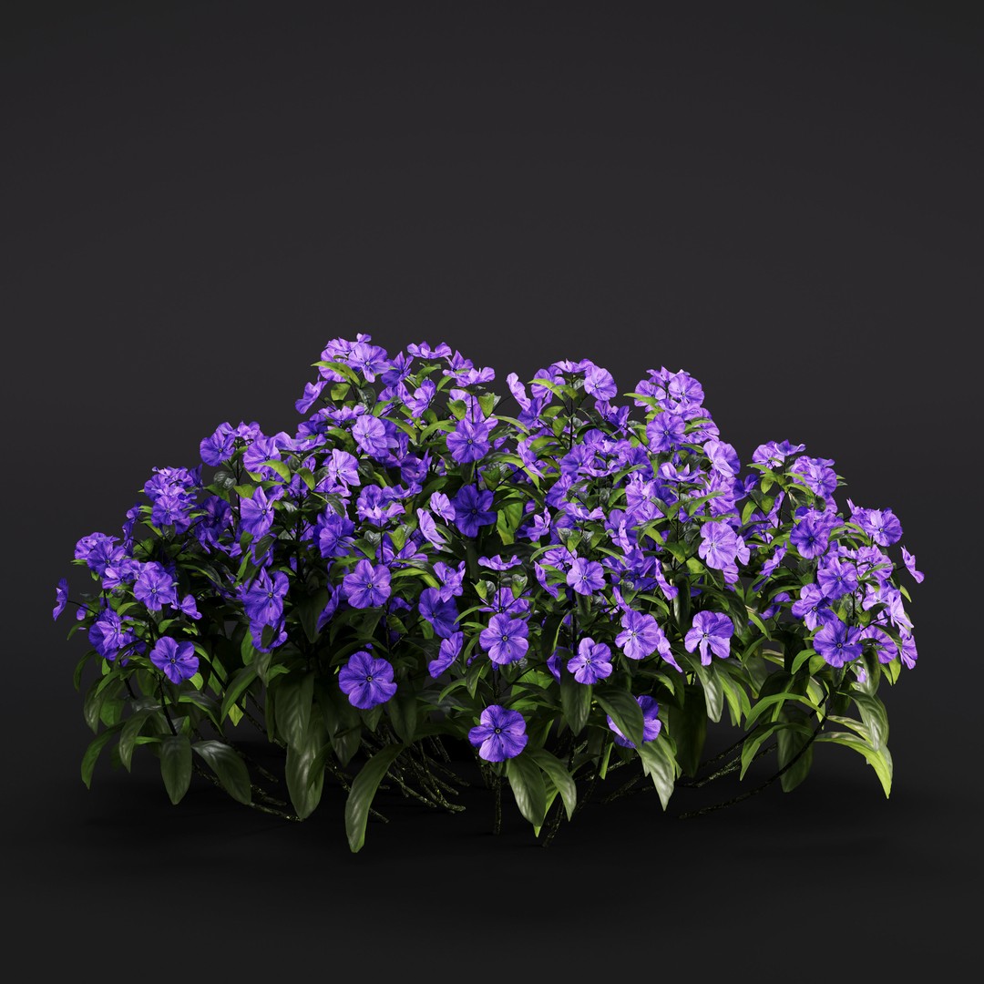 Garden Plants 3D Model – Photorealistic Collection, FBX & Corona - View 17