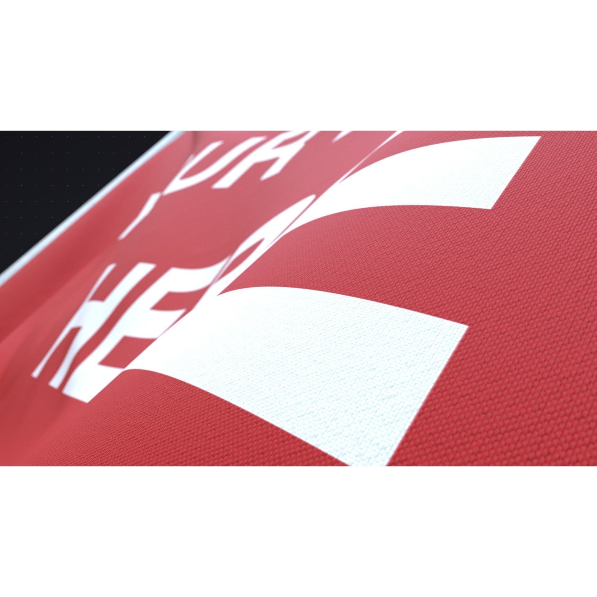 Flag Animated Looped - PBR Game-Ready 3D Model - View 13