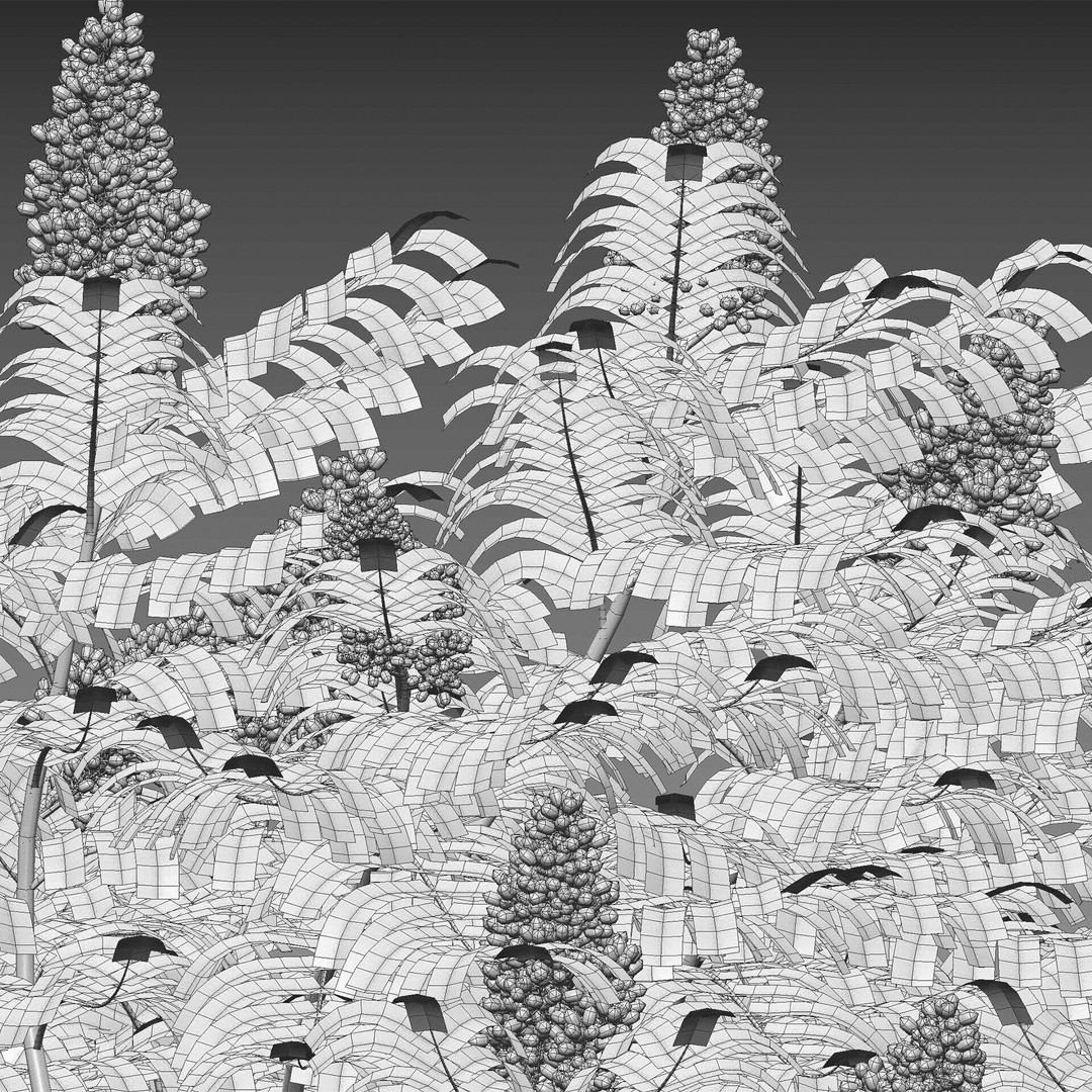 Rhus Typhina 3D Model – PBR Plant Asset, FBX Format - View 6