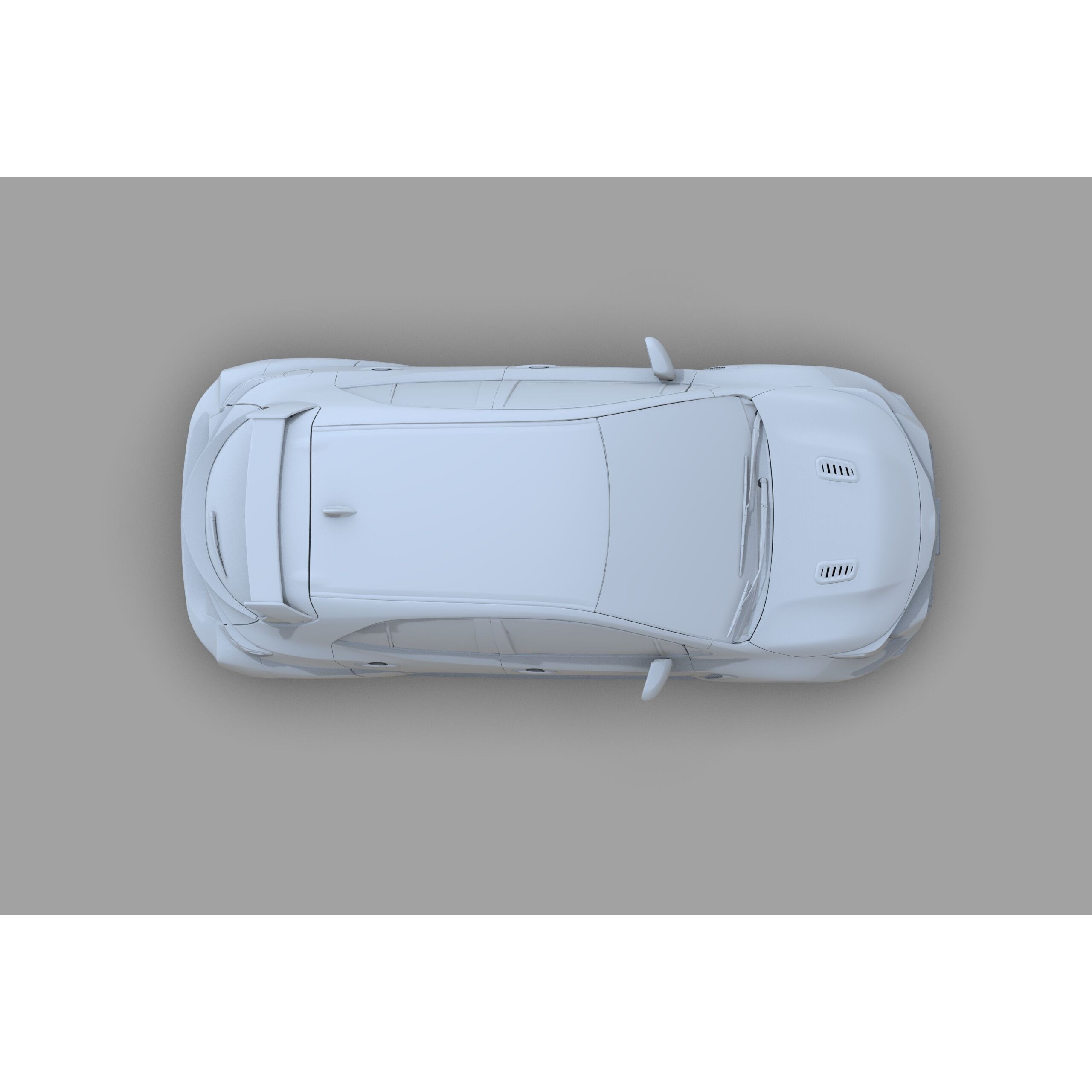 Toyota GR Corolla 2024 - High-Poly Interior 3D Model - View 35