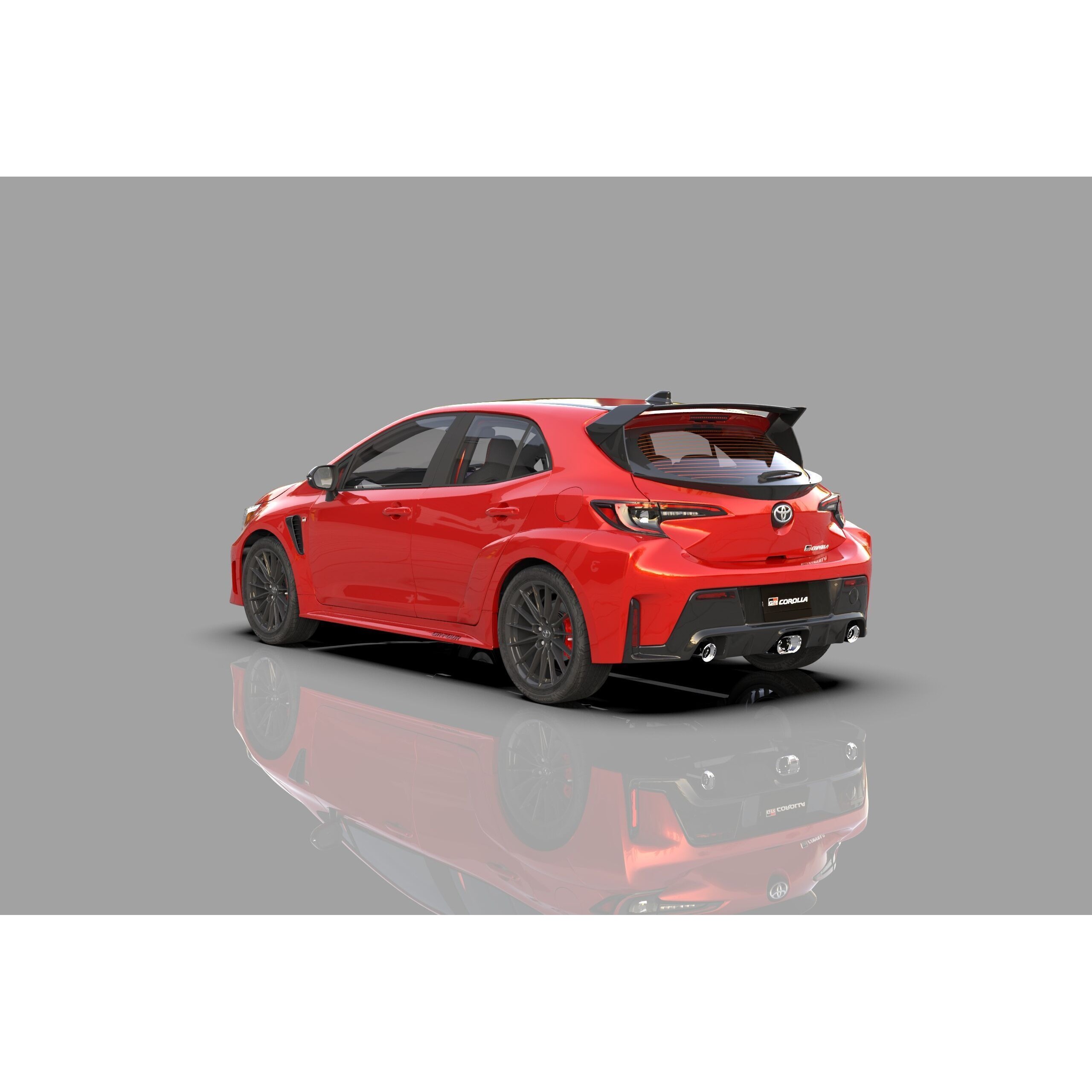 Toyota GR Corolla 2024 - High-Poly Interior 3D Model - View 5