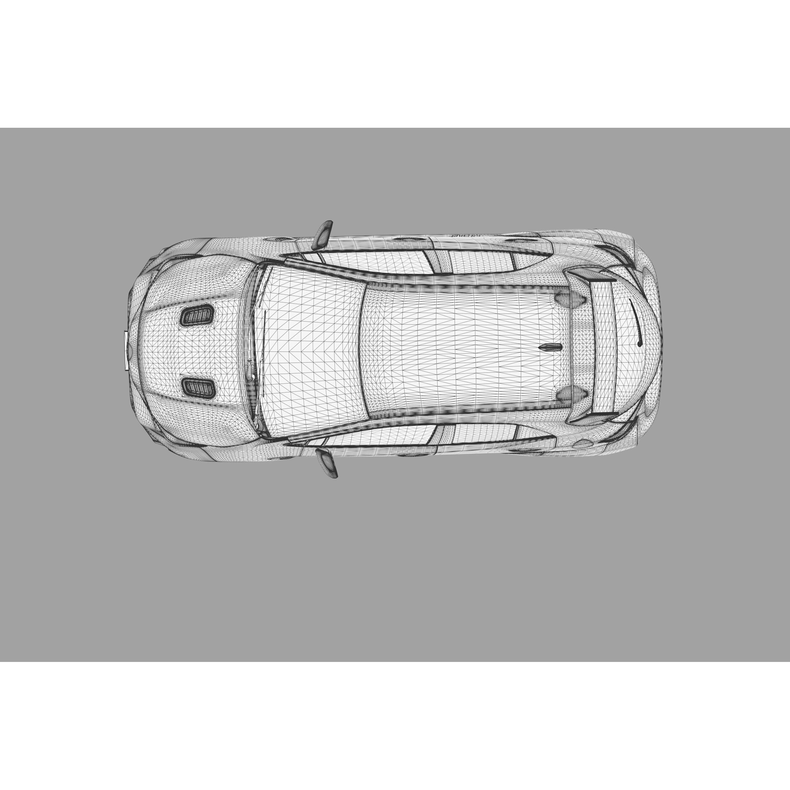 Toyota GR Corolla 2024 - High-Poly Interior 3D Model - View 51