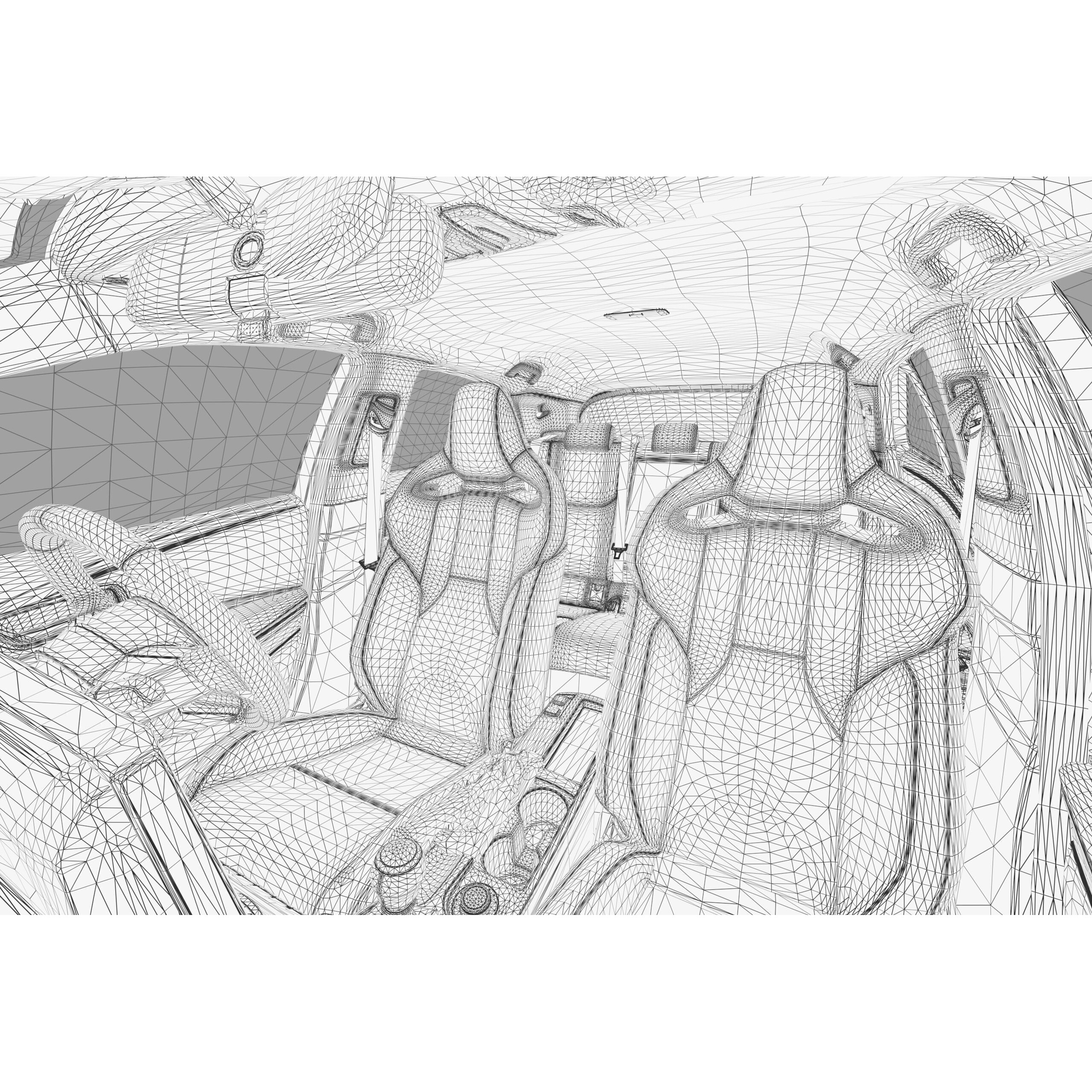 Toyota GR Corolla 2024 - High-Poly Interior 3D Model - View 57