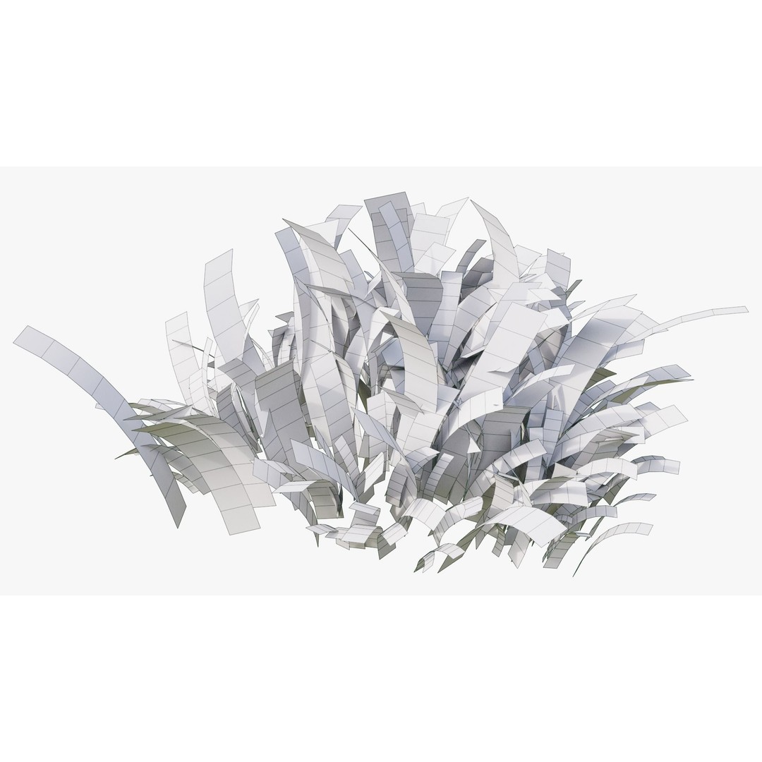 Grass Field 3D Model – Low Poly Natural Grass Asset, Blender - View 12