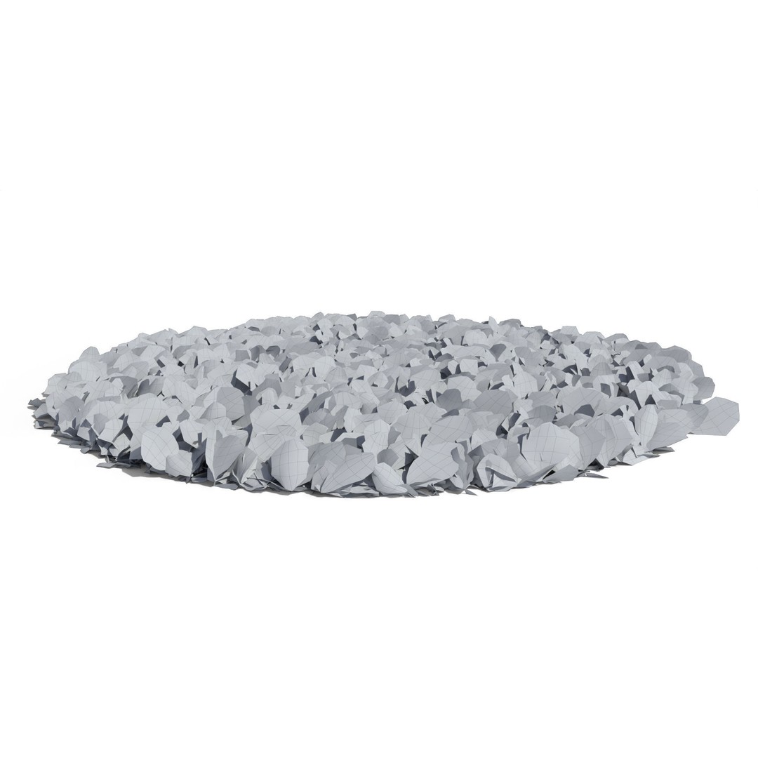 Oak Leaf Pile 3D Model – Realistic Geometry Nodes, FBX, OBJ - View 18