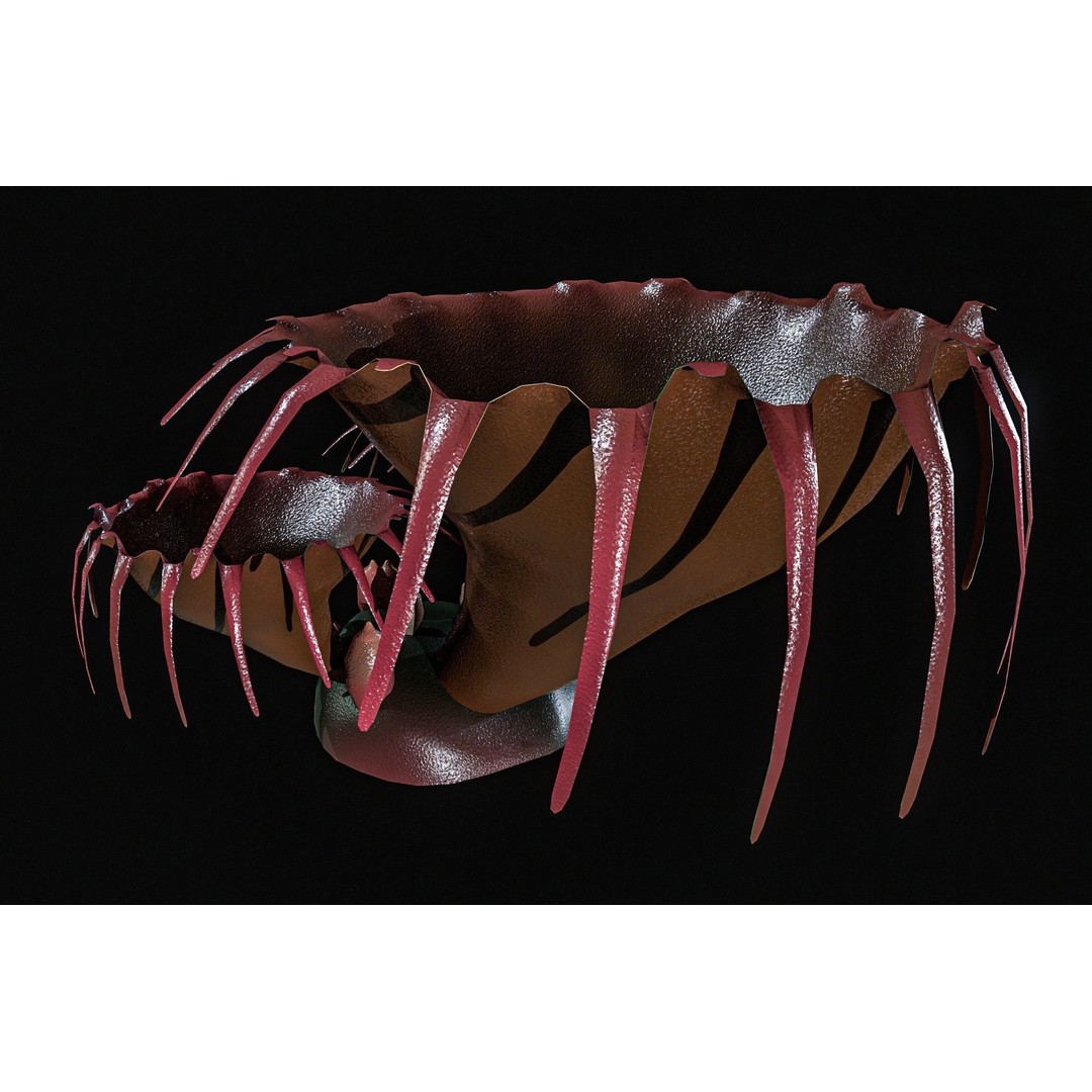 Sci-Fi Plants 3D Model – Low Poly Game Asset, PBR Textures, FBX - View 29