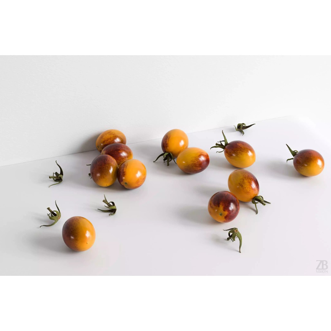 Photorealistic Tomato 3D Model – High Poly PBR Asset, FBX, OBJ - View 2