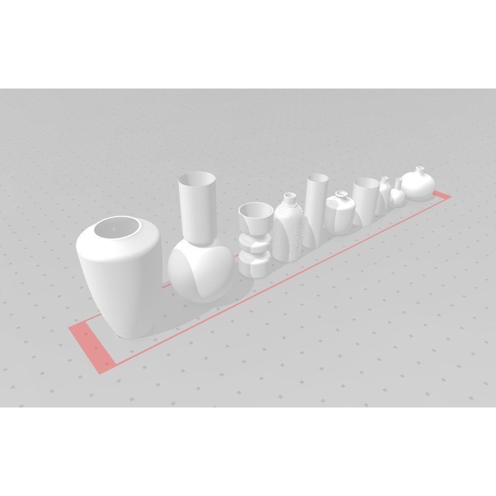 Decorative Set No3 3D Model – High Poly Plant Collection, FBX, OBJ - View 5