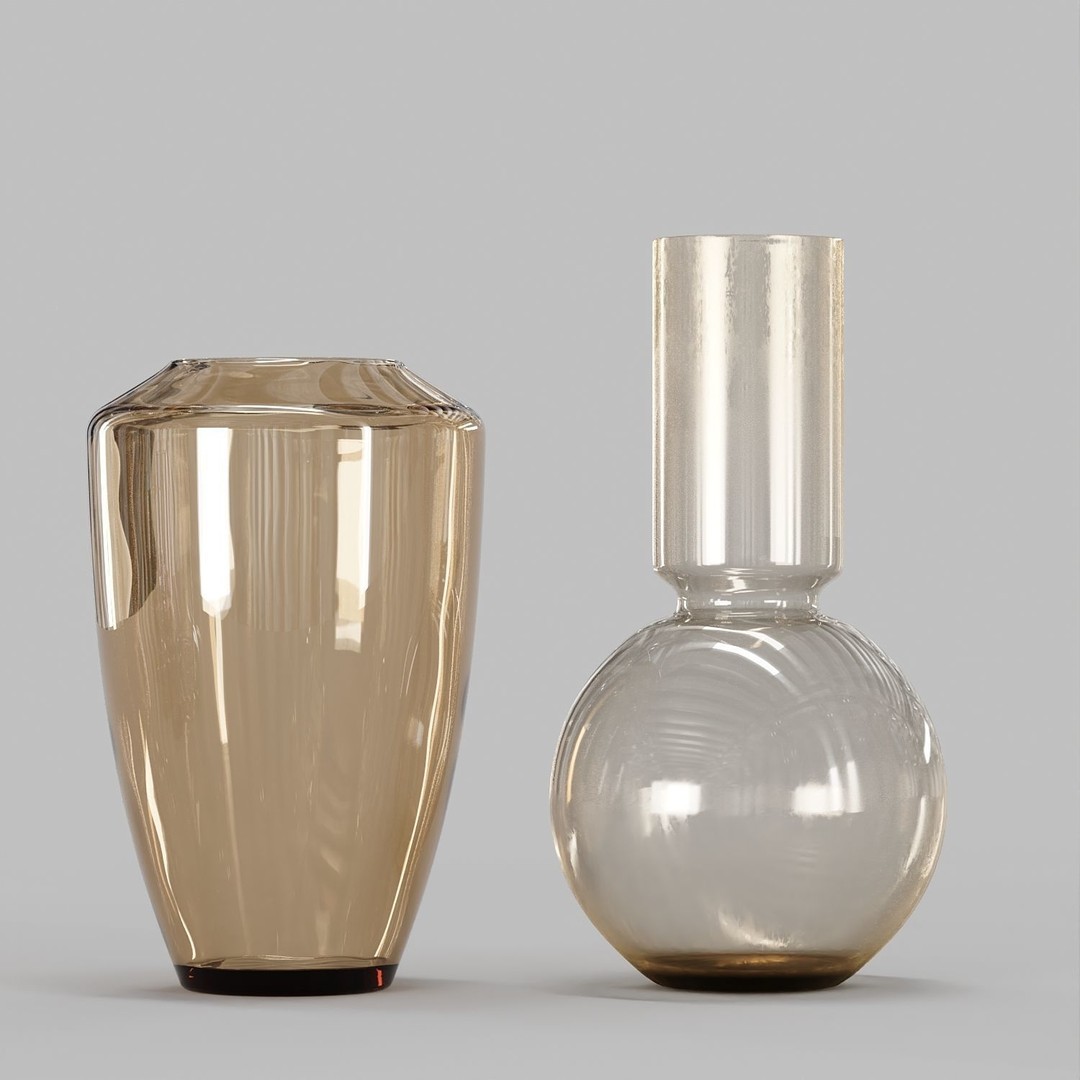Decorative Set No3 3D Model – High Poly Plant Collection, FBX, OBJ - View 7