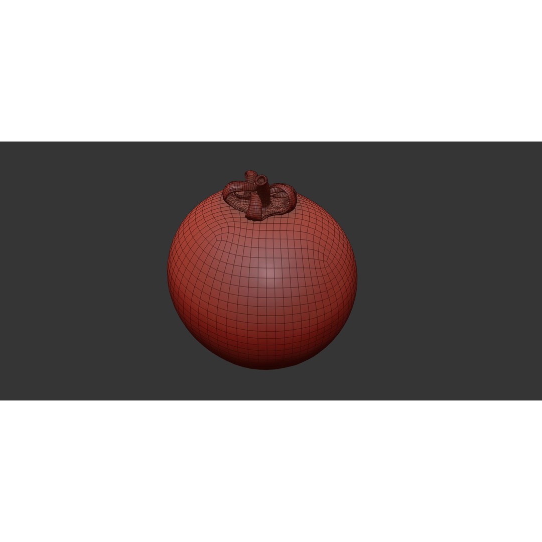 Tomato 3D Model – High Poly PBR Asset for Animation, FBX, OBJ - View 8