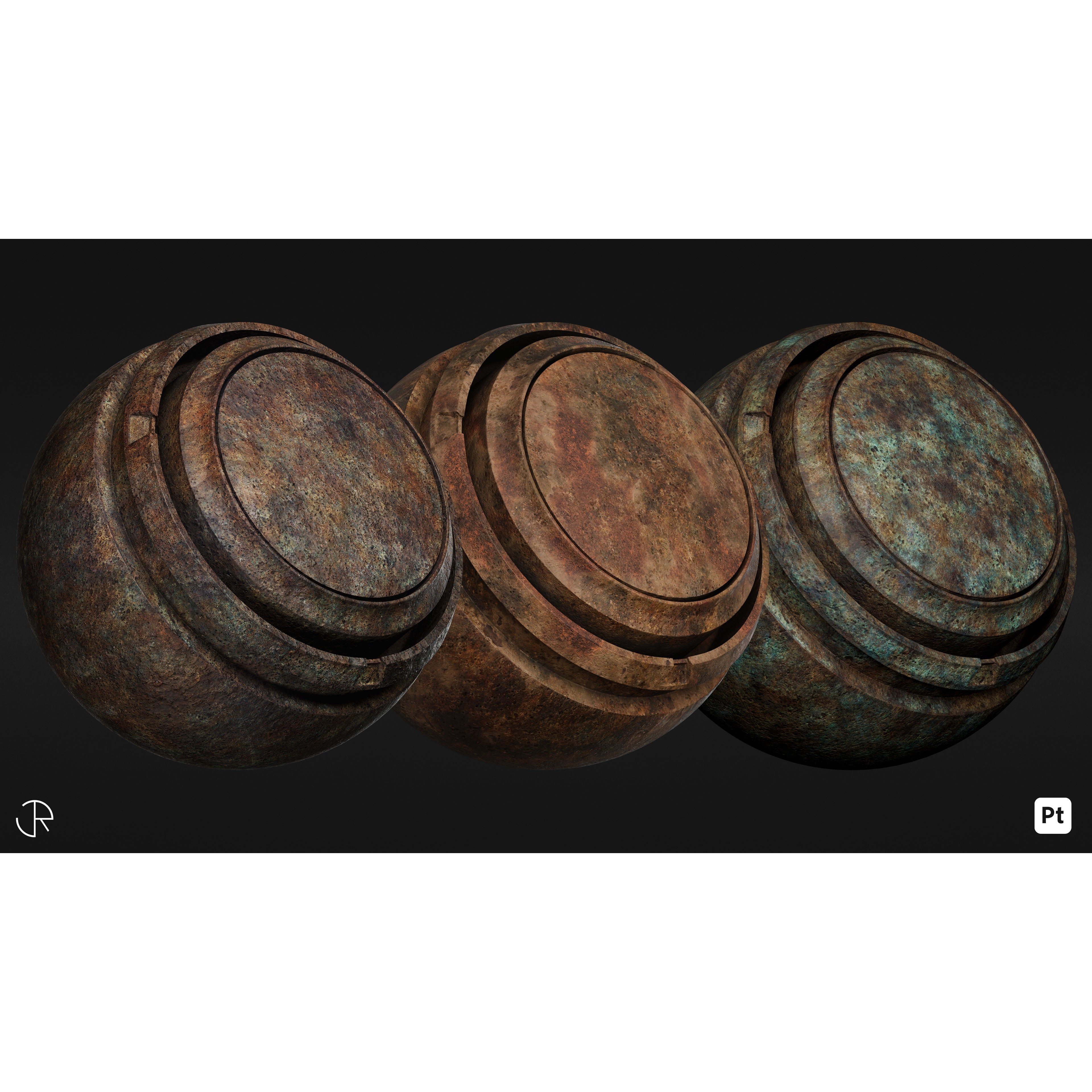 Signature Metal Smart Materials - Customizable 3D Model - View 5