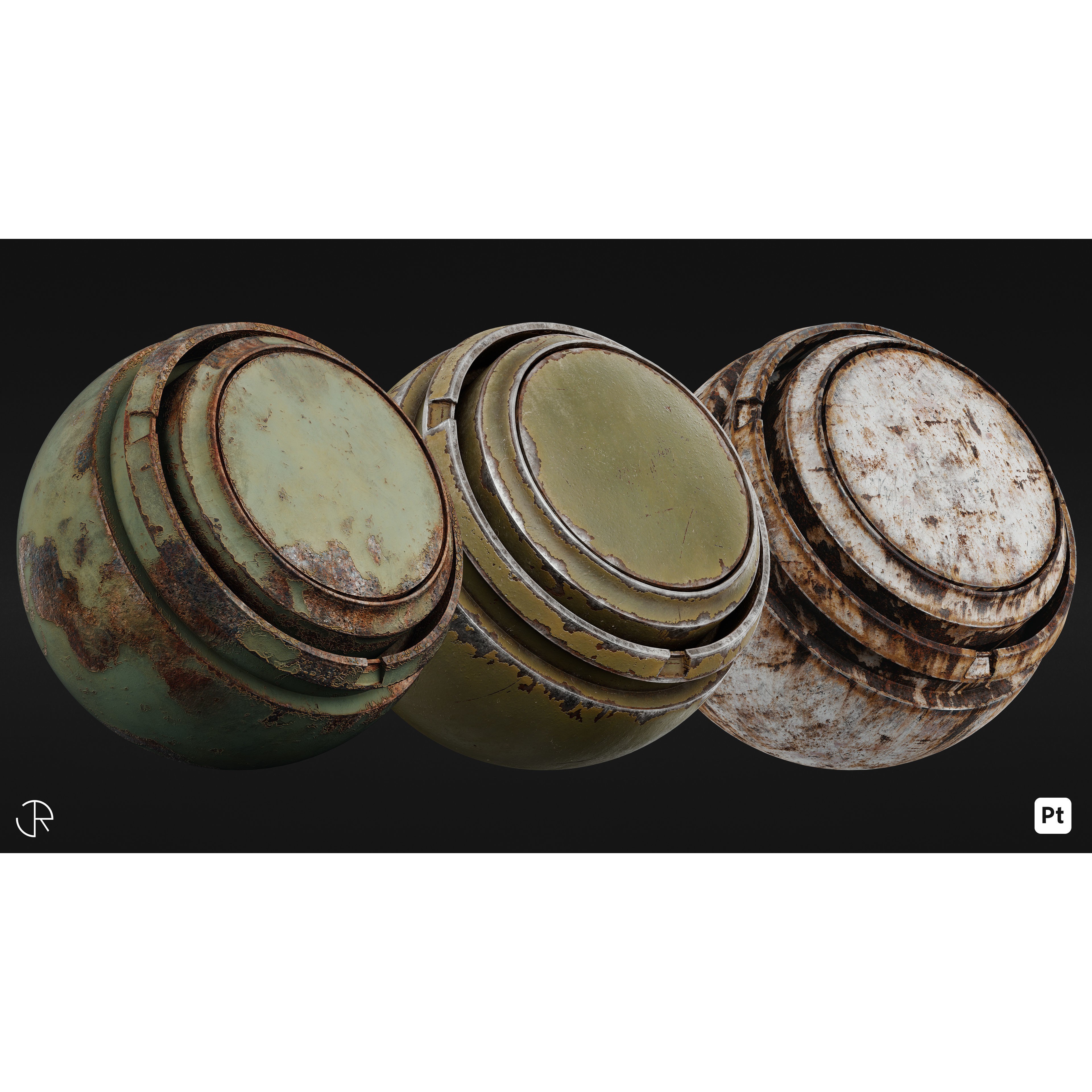 Signature Metal Smart Materials - Customizable 3D Model - View 8