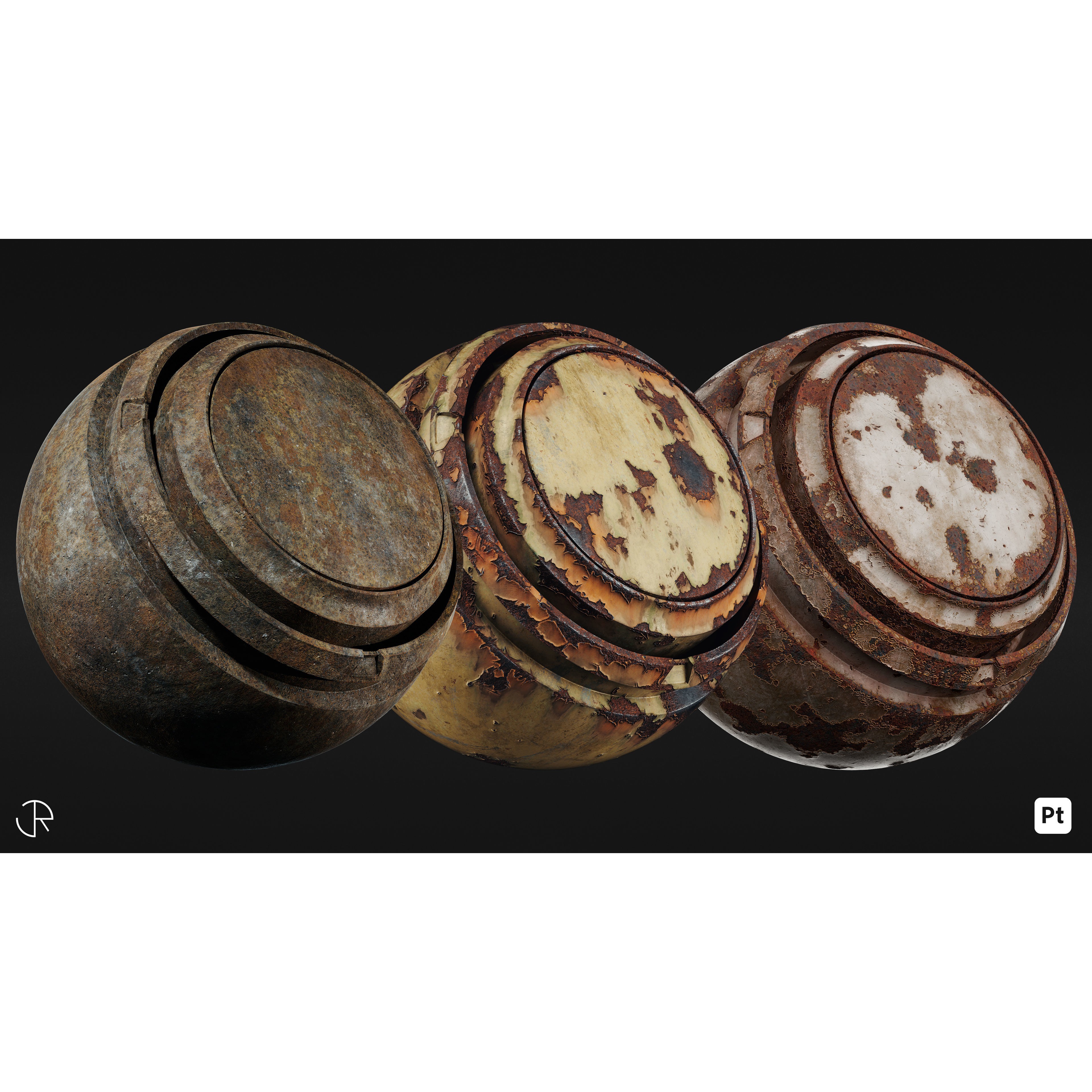 Signature Metal Smart Materials - Customizable 3D Model - View 9