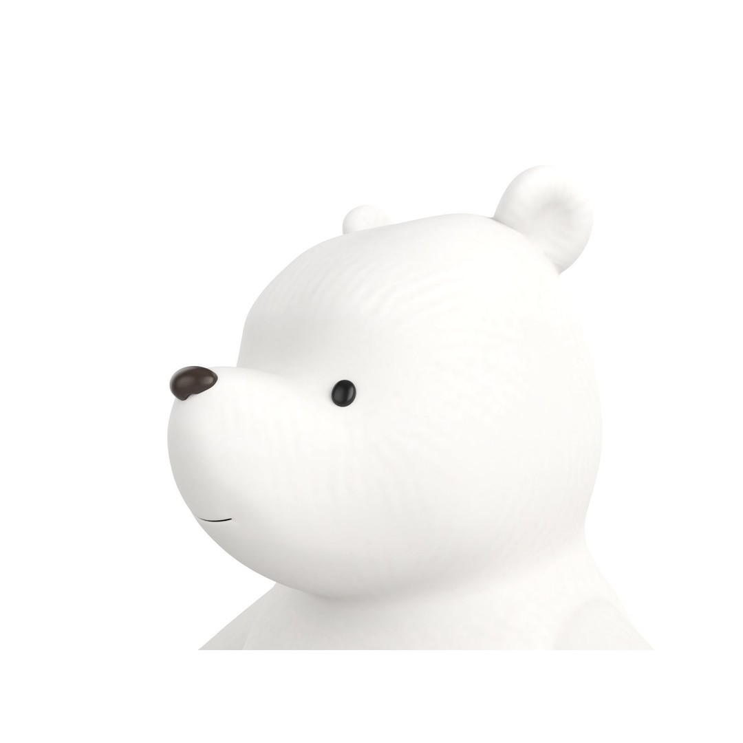 Classic Pooh 3D Model – Cartoon Character, FBX, OBJ Formats - View 10