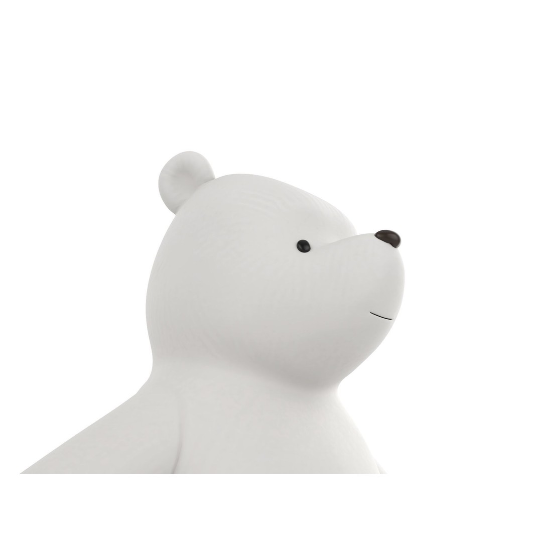 Classic Pooh 3D Model – Cartoon Character, FBX, OBJ Formats - View 11