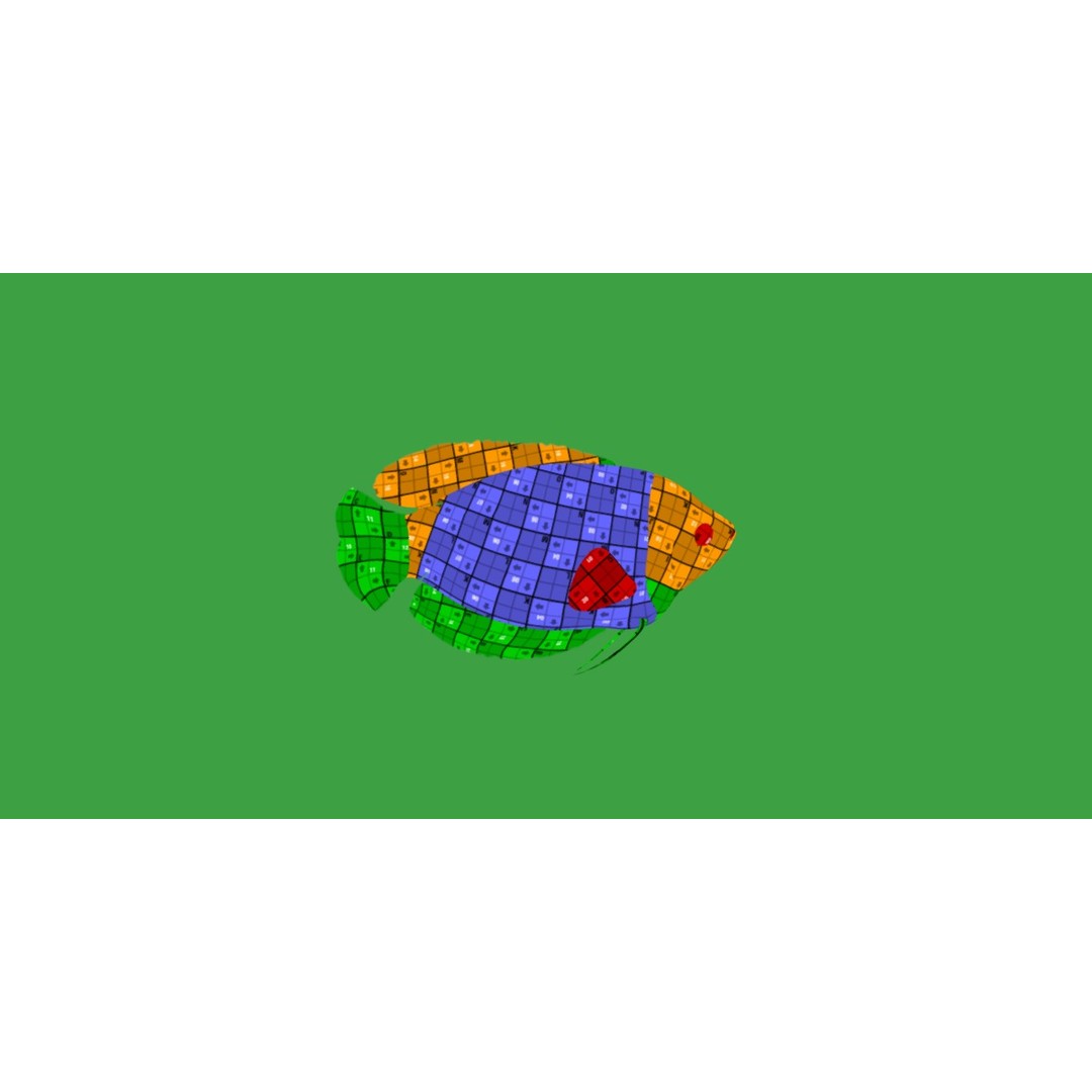 Gourami Fish 3D Model – Low Poly Game-Ready Character with Animations - View 19