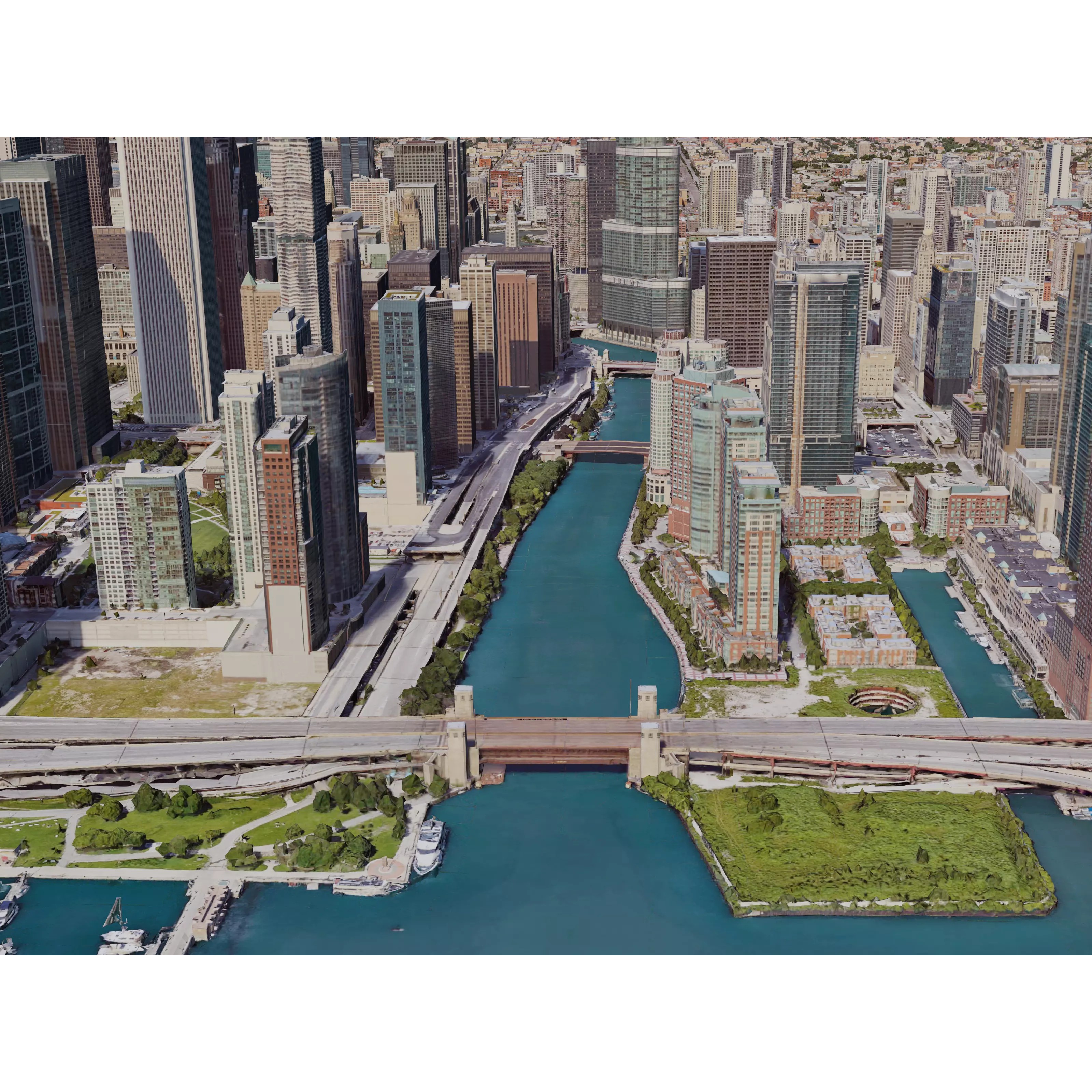 Chicago City - Realistic 3D Model - View 5