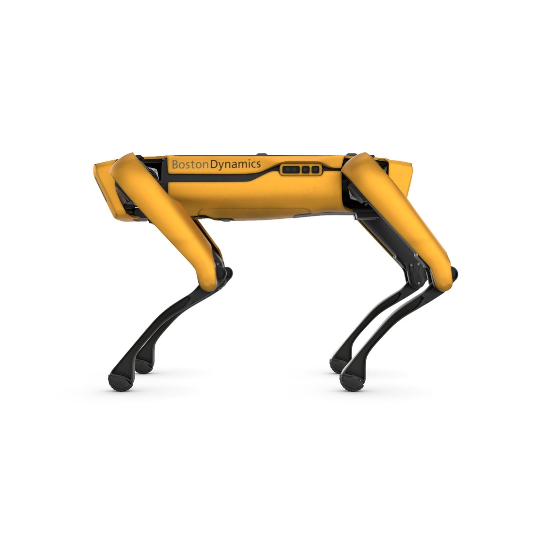 Robot Dog 3D Model – Game-Ready Character with PBR Textures, FBX - View 11