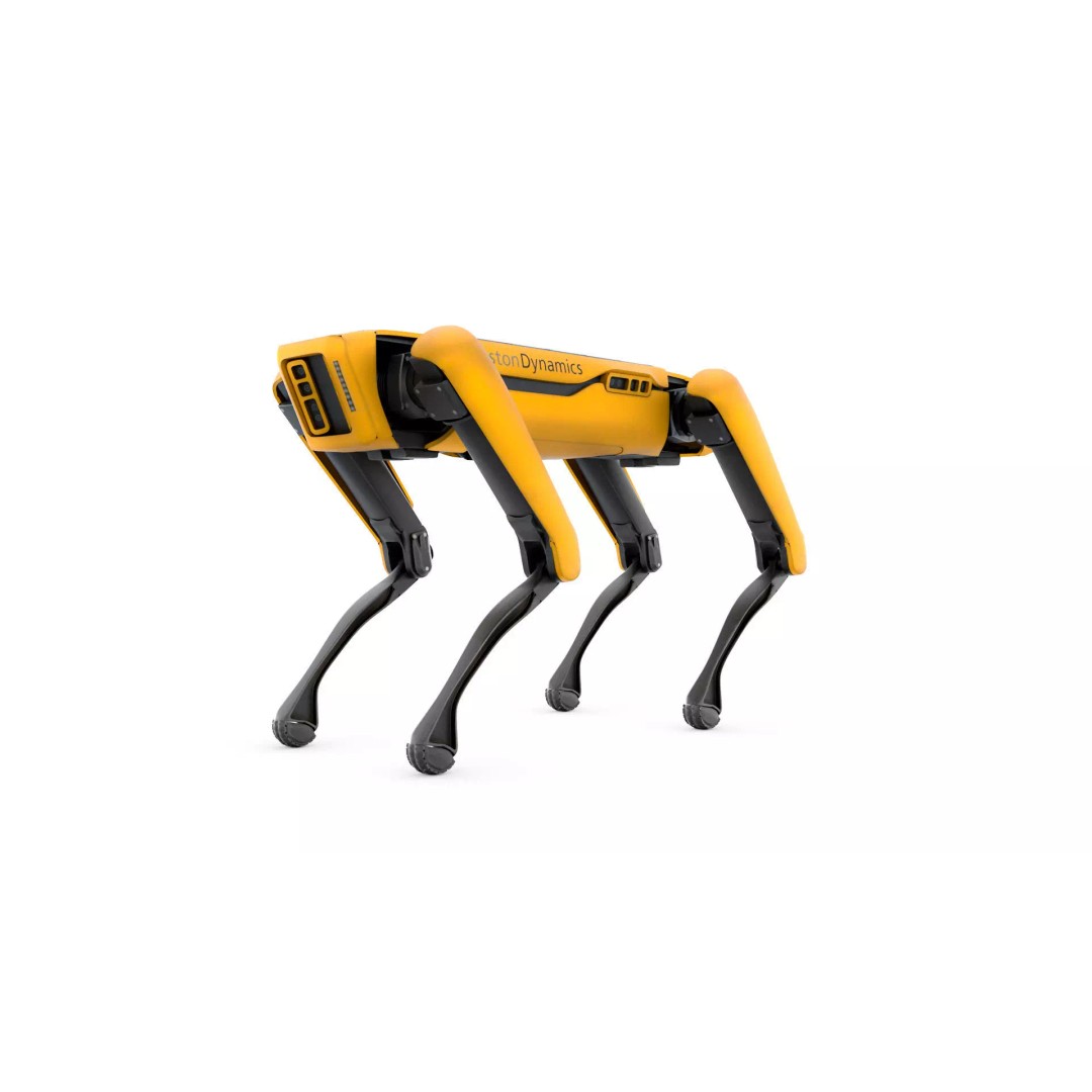 Robot Dog 3D Model – Game-Ready Character with PBR Textures, FBX - View 2