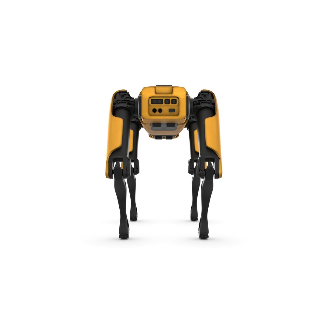 Robot Dog 3D Model – Game-Ready Character with PBR Textures, FBX - View 5