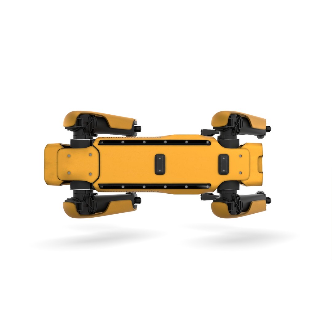 Robot Dog 3D Model – Game-Ready Character with PBR Textures, FBX - View 7