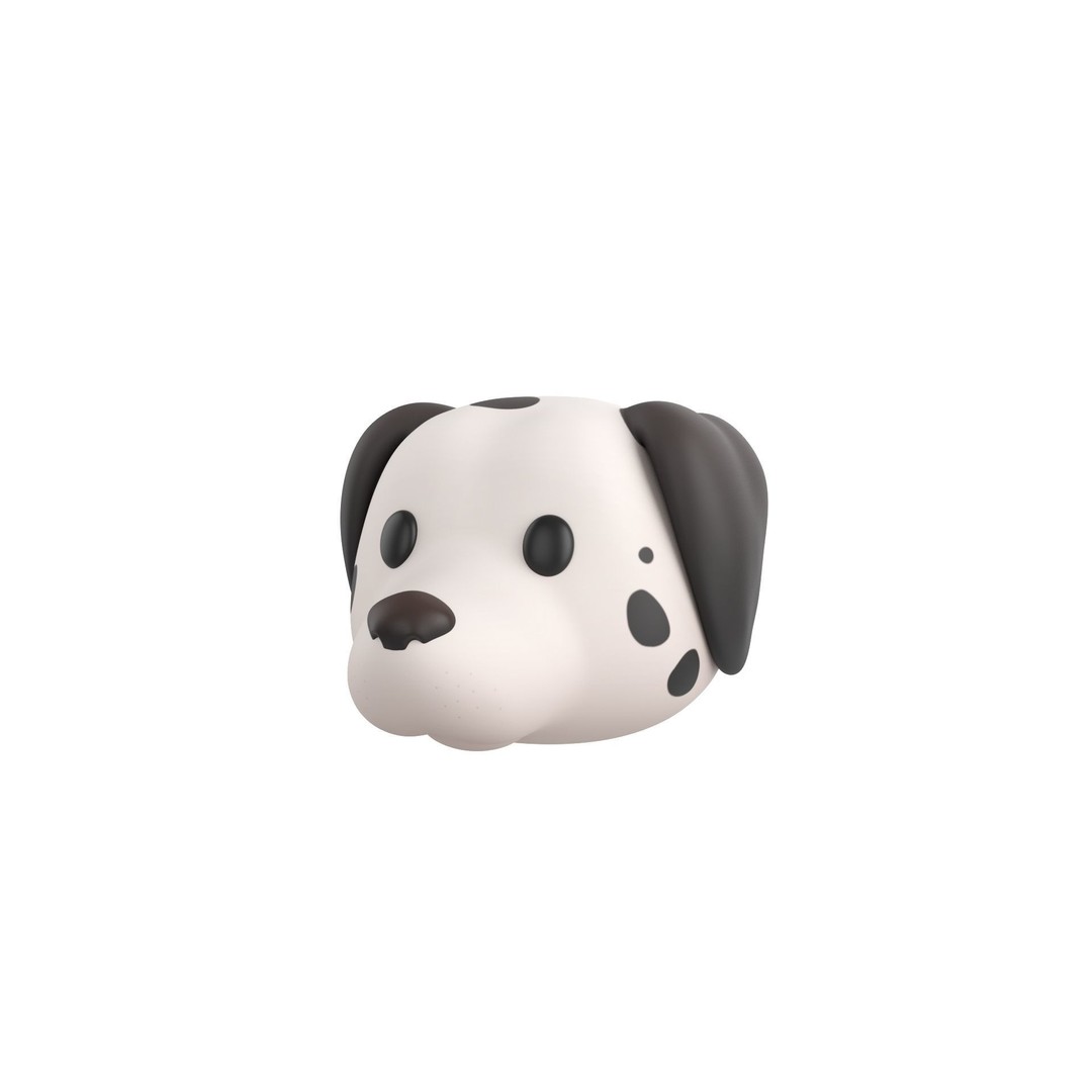 Animal Head 3D Model – Cartoon Character Pack, FBX & Max - View 12