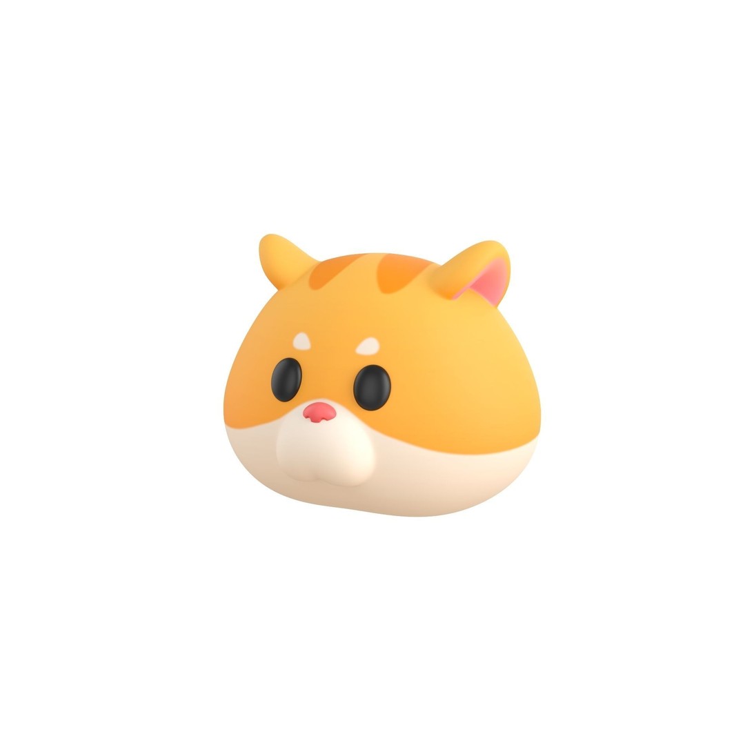 Animal Head 3D Model – Cartoon Character Pack, FBX & Max - View 20