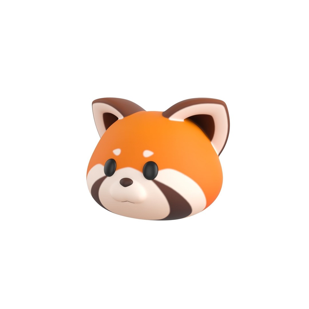 Animal Head 3D Model – Cartoon Character Pack, FBX & Max - View 28