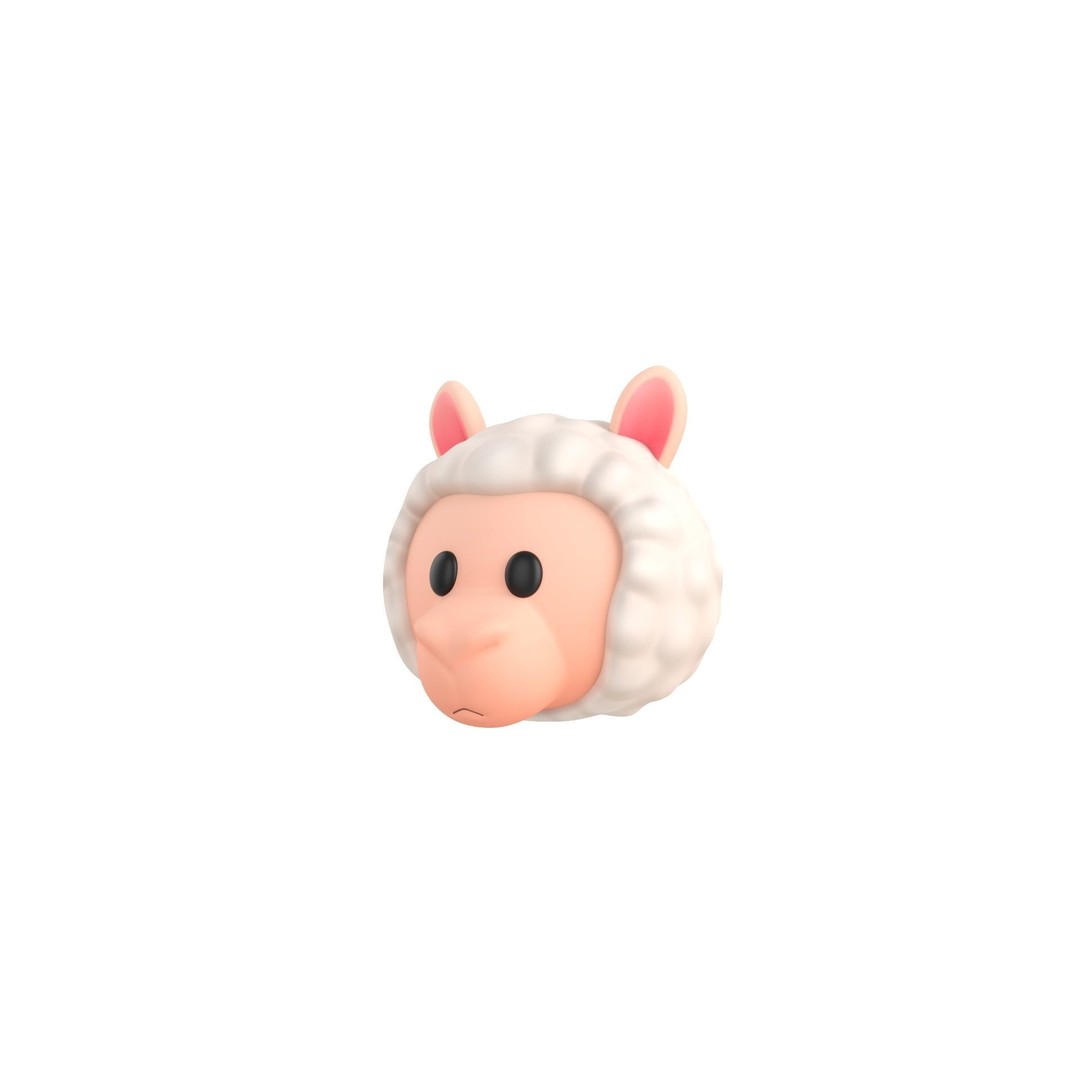 Animal Head 3D Model – Cartoon Character Pack, FBX & Max - View 3