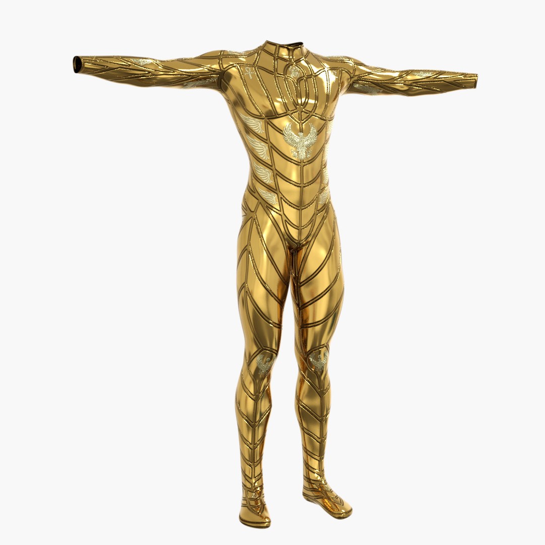Horus 3D Model – Low Poly Game-Ready Character with PBR Textures - View 9