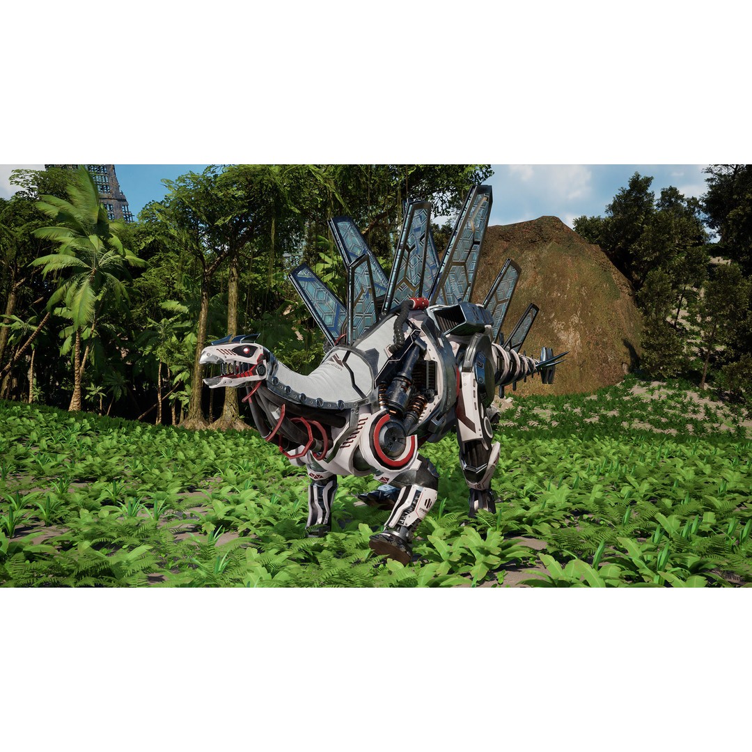Sci-Fi Dinosaur 3D Model – Low Poly Character with Animations, FBX - View 3