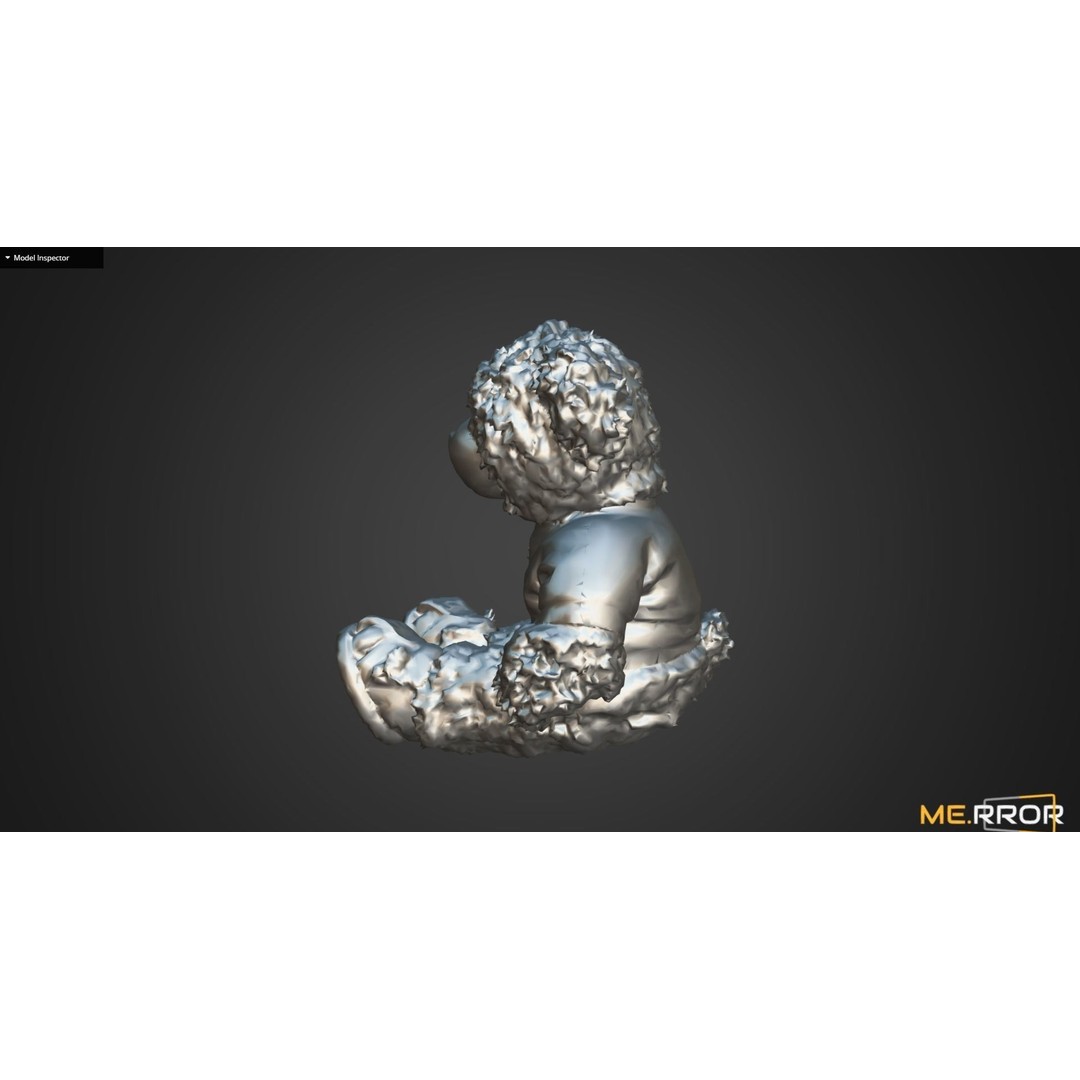 Teddy Bear 3D Model – Cute Cartoon Character, FBX, PBR Textures - View 12