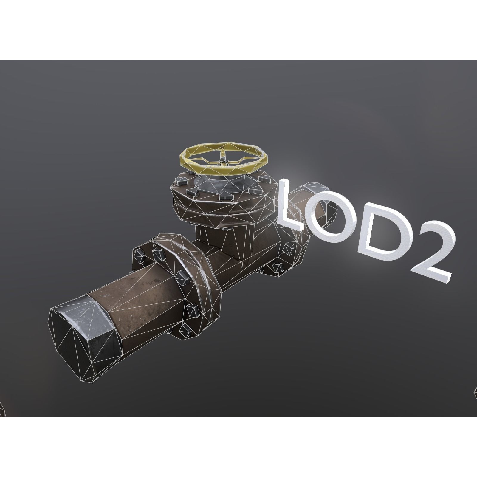 Modular Low-Poly Pipes Pack - Low-Poly Game-Ready 3D Model - View 13