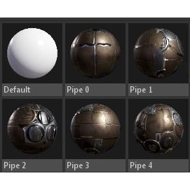 Modular Low-Poly Pipes Pack - Low-Poly Game-Ready 3D Model - View 18