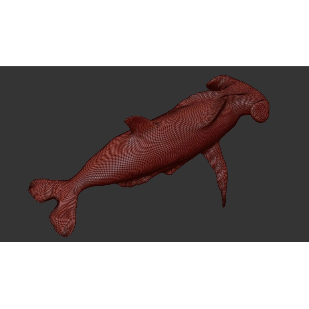 Monster Fish 3D Model – Low Poly Game Asset, PBR Textures, FBX - View 25