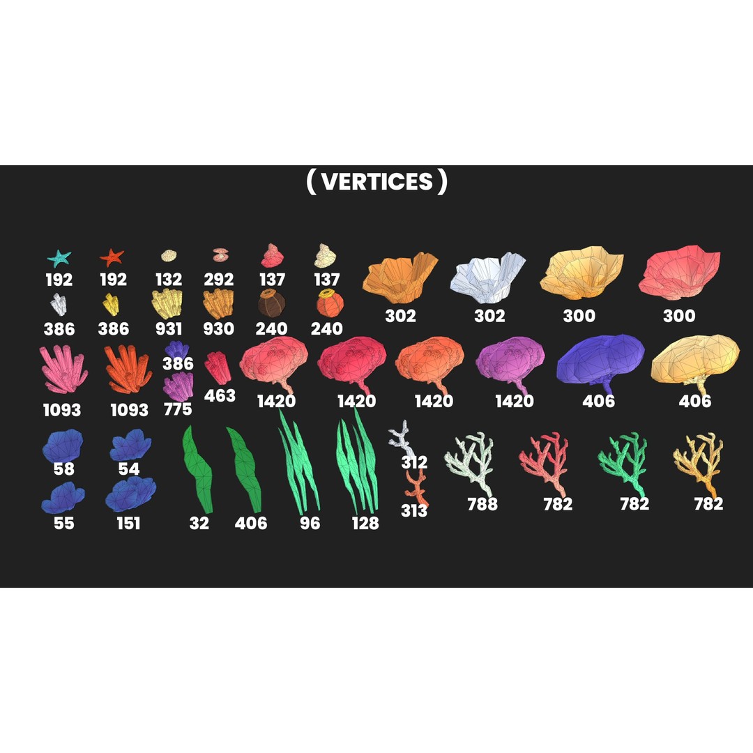 3D Fish 3D Model – Low Poly Game Asset, FBX with Animations - View 12