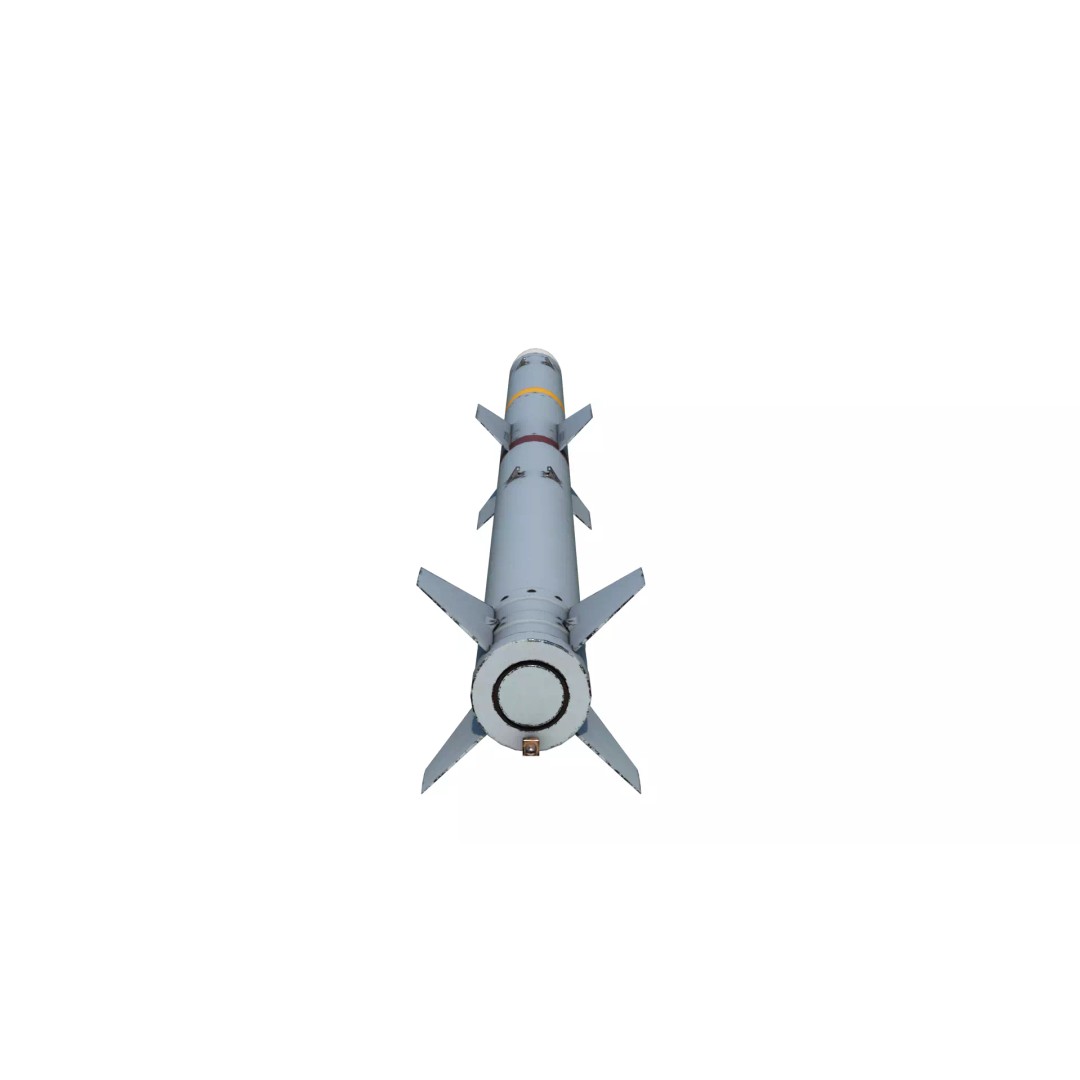 Taiwan TC-2 Sky Sword II BVR Missile 3D Model – PBR Game Asset, FBX - View 13