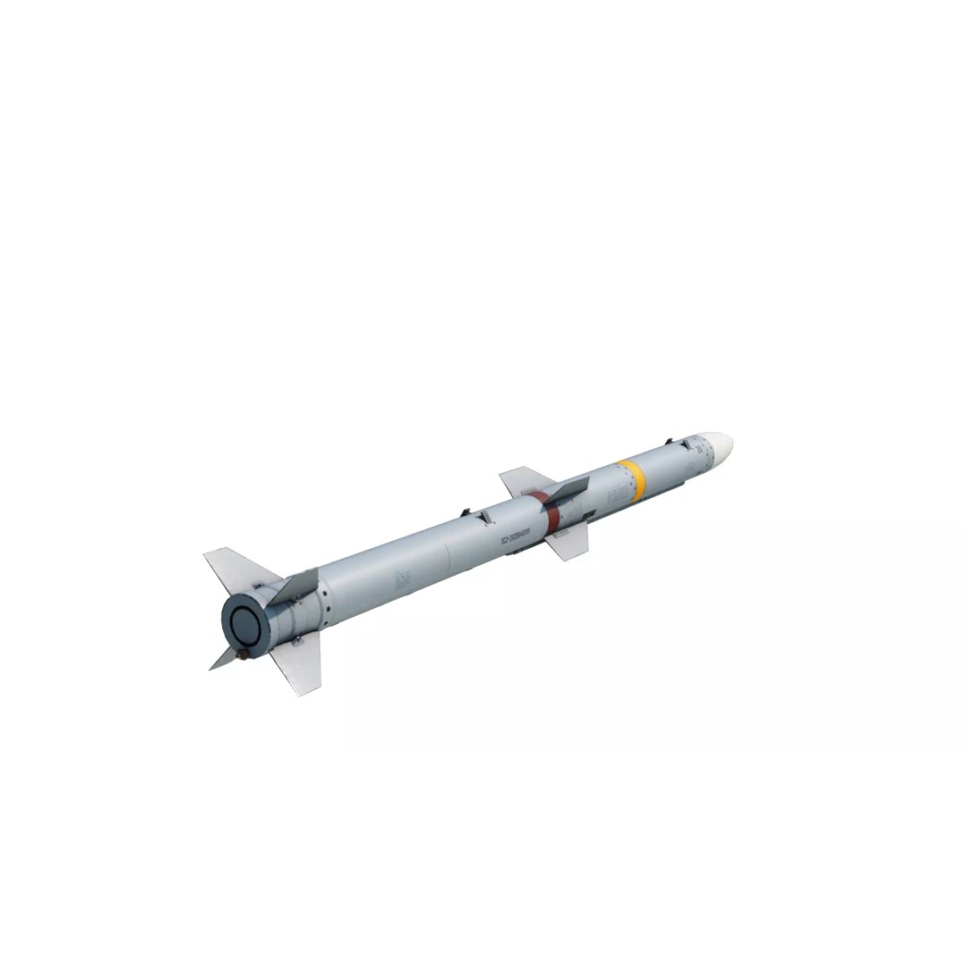 Taiwan TC-2 Sky Sword II BVR Missile 3D Model – PBR Game Asset, FBX - View 4