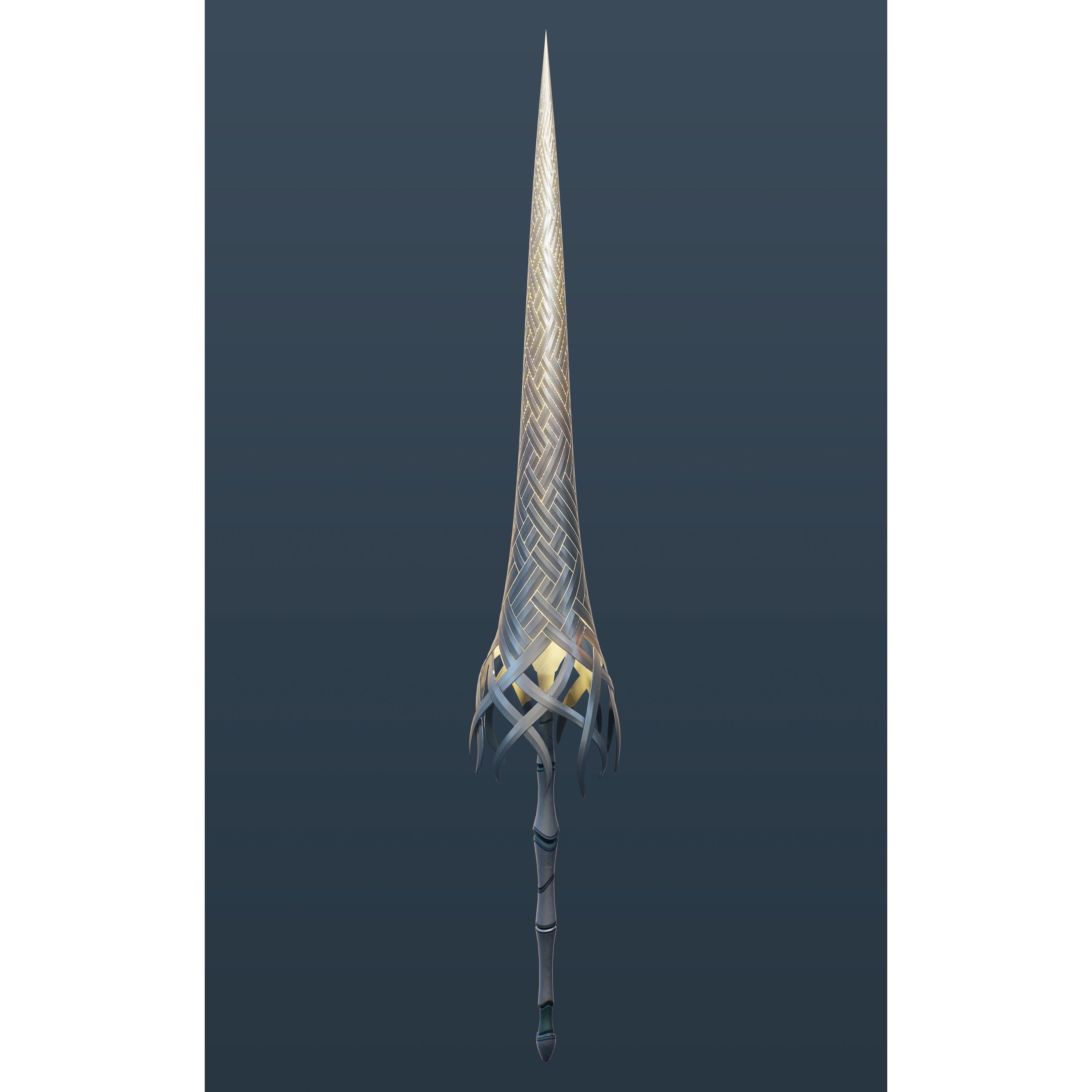 Artoria Pendragon (Lancer) - Low-Poly Game-Ready 3D Model - View 19