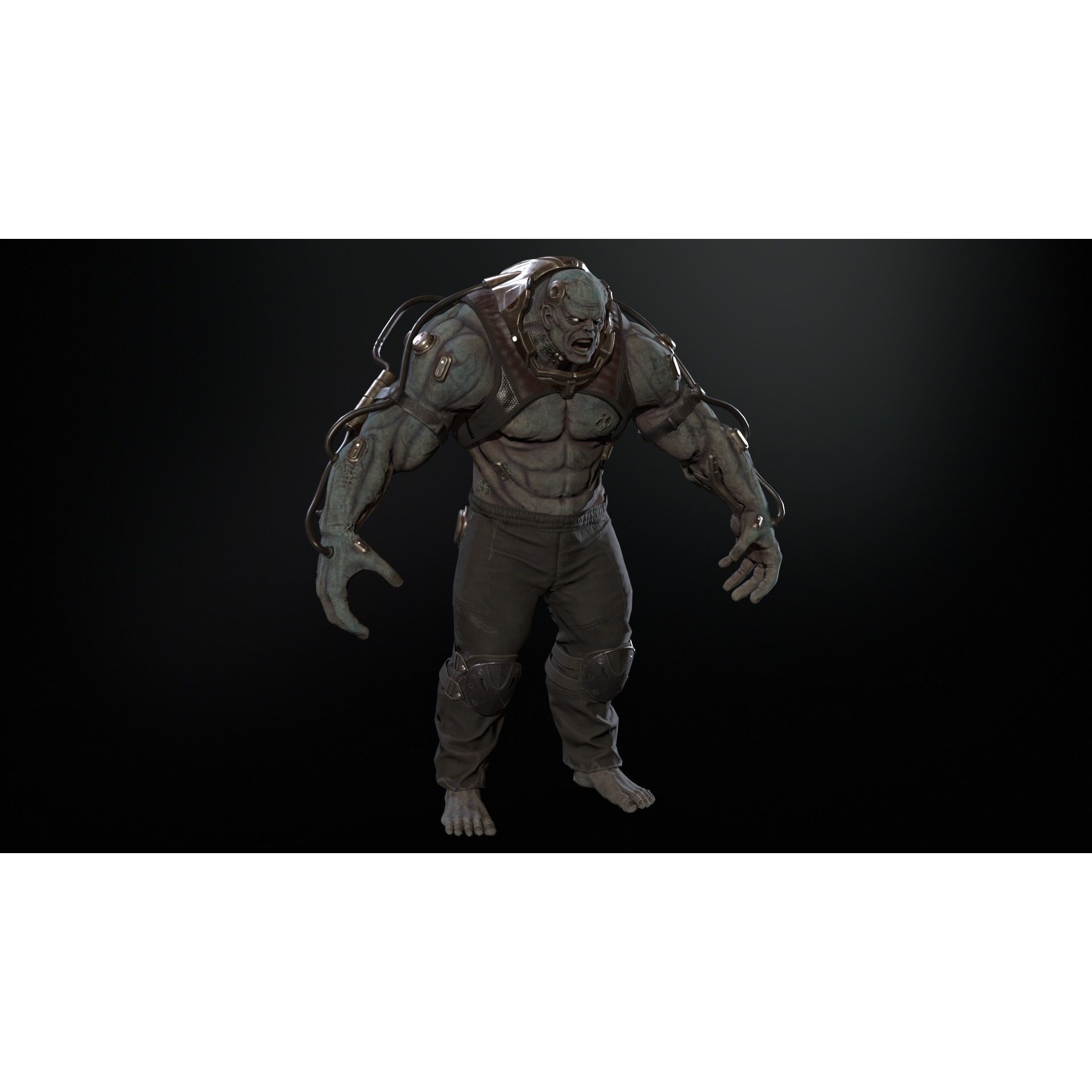 UrbanZombie6 - Low-Poly Game-Ready 3D Model - View 11