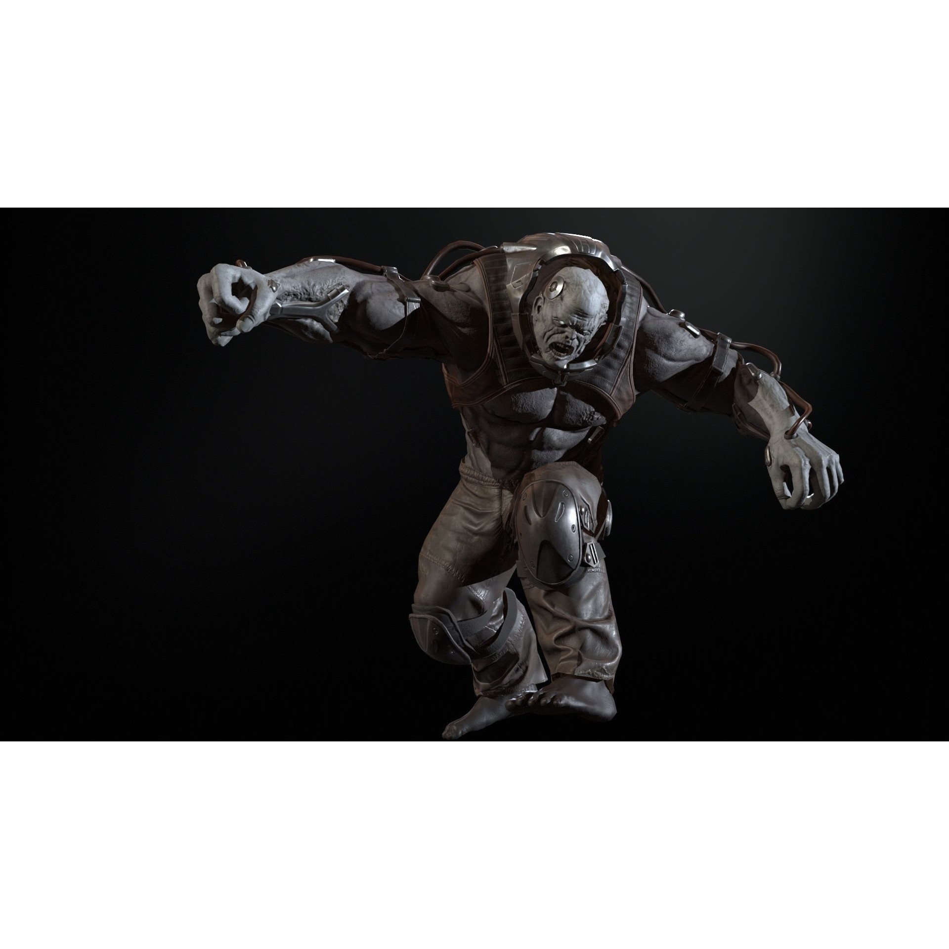 UrbanZombie6 - Low-Poly Game-Ready 3D Model - View 15