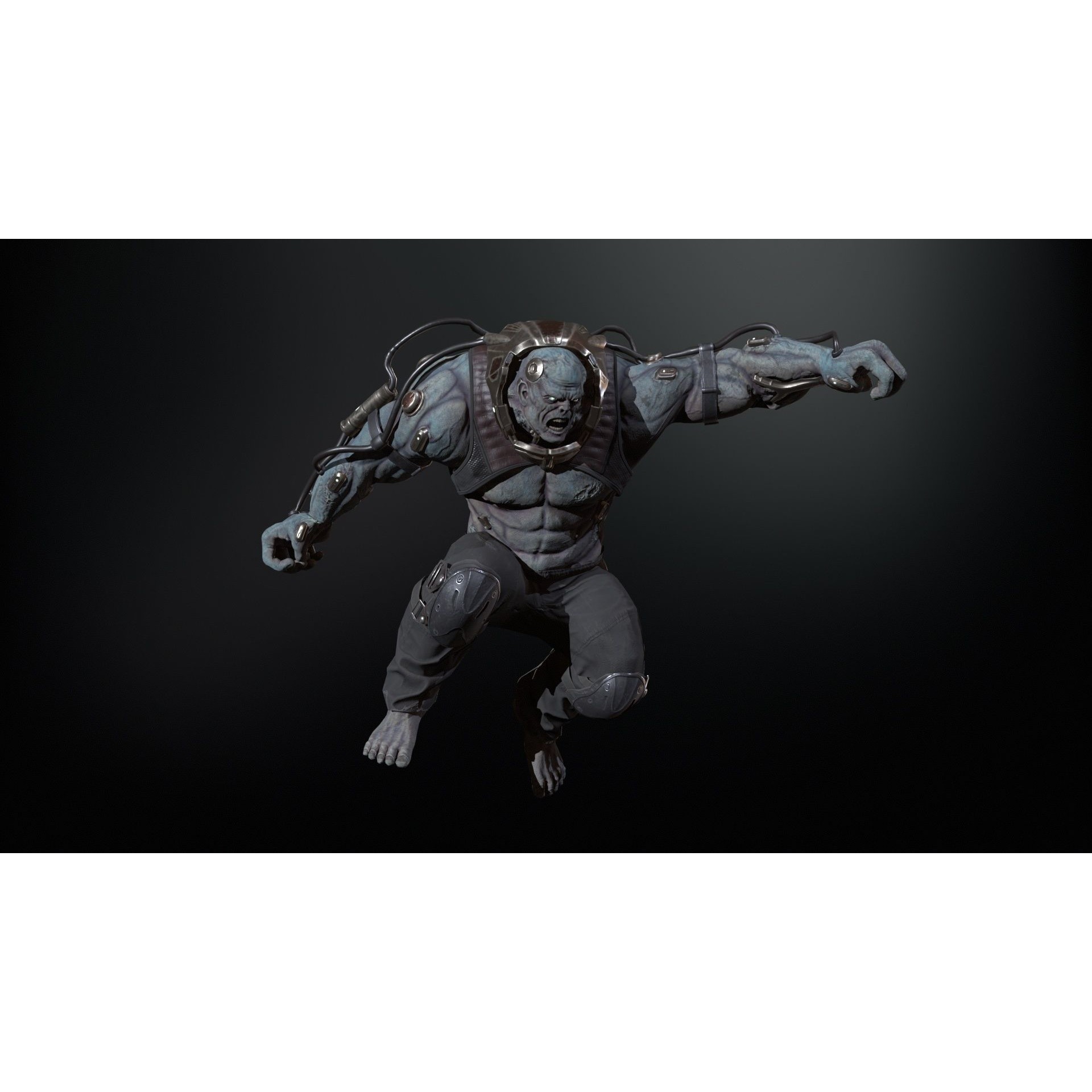 UrbanZombie6 - Low-Poly Game-Ready 3D Model - View 22