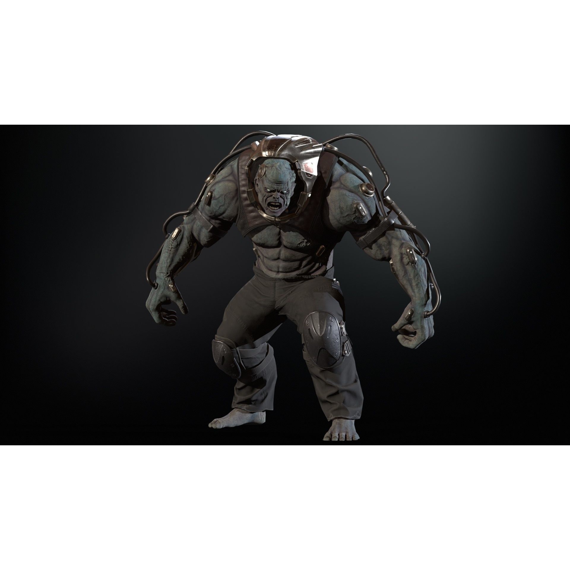 UrbanZombie6 - Low-Poly Game-Ready 3D Model - View 24