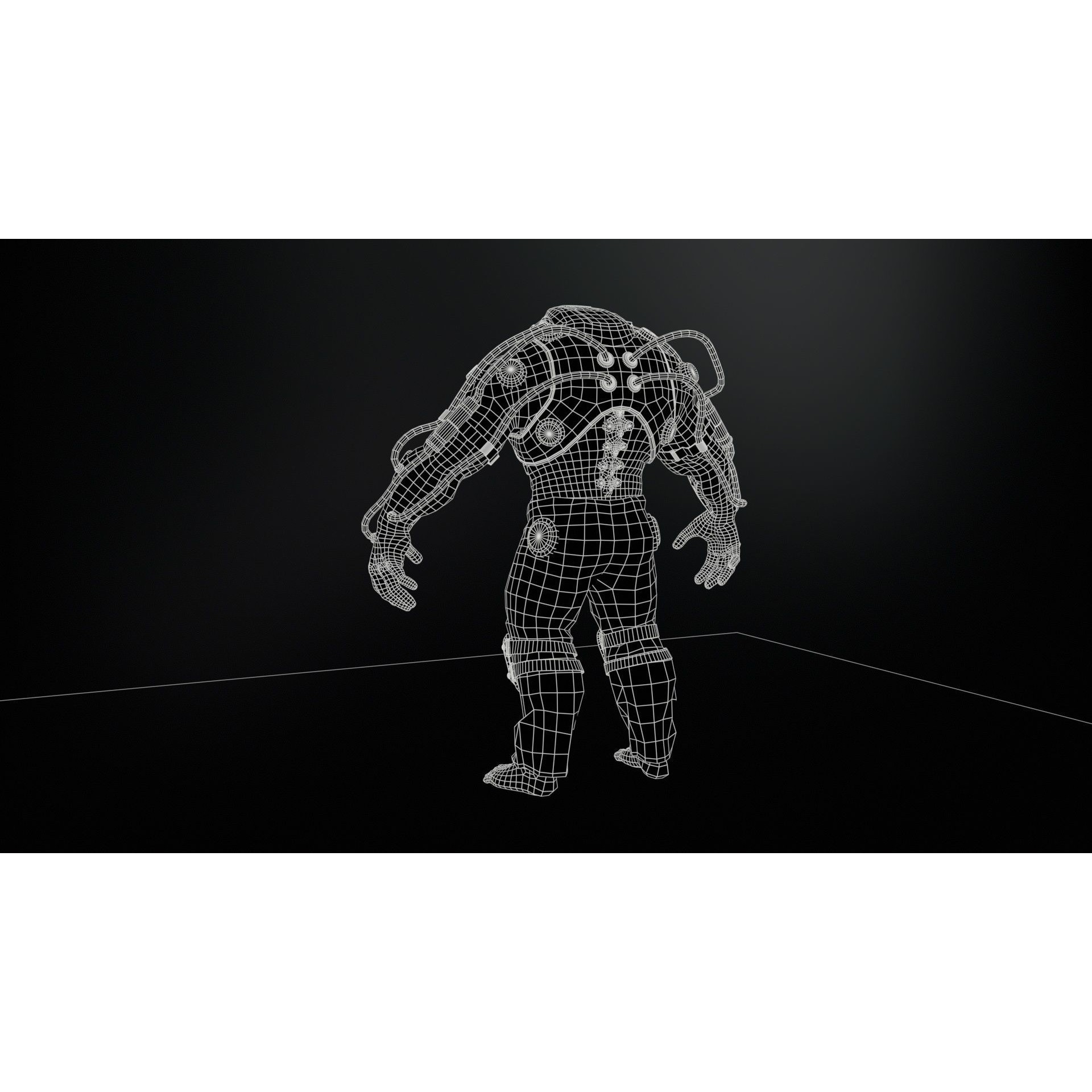 UrbanZombie6 - Low-Poly Game-Ready 3D Model - View 28